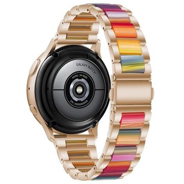 Wigento Smartwatch-Armband Für Samsung Galaxy Watch 6 5 4 Normal Pro Classic alle Größen Armband