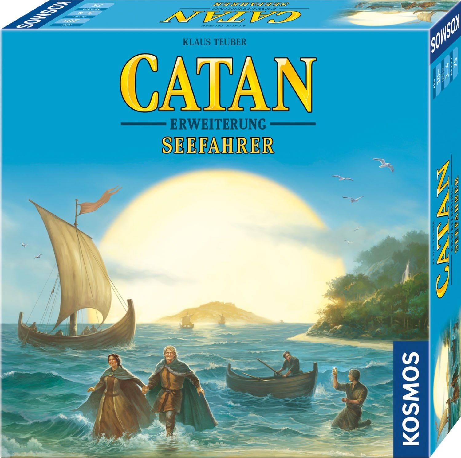 Kosmos Spiel, Catan - Seefahrer 3-4 Spieler - Edition 2022, Made in Germany