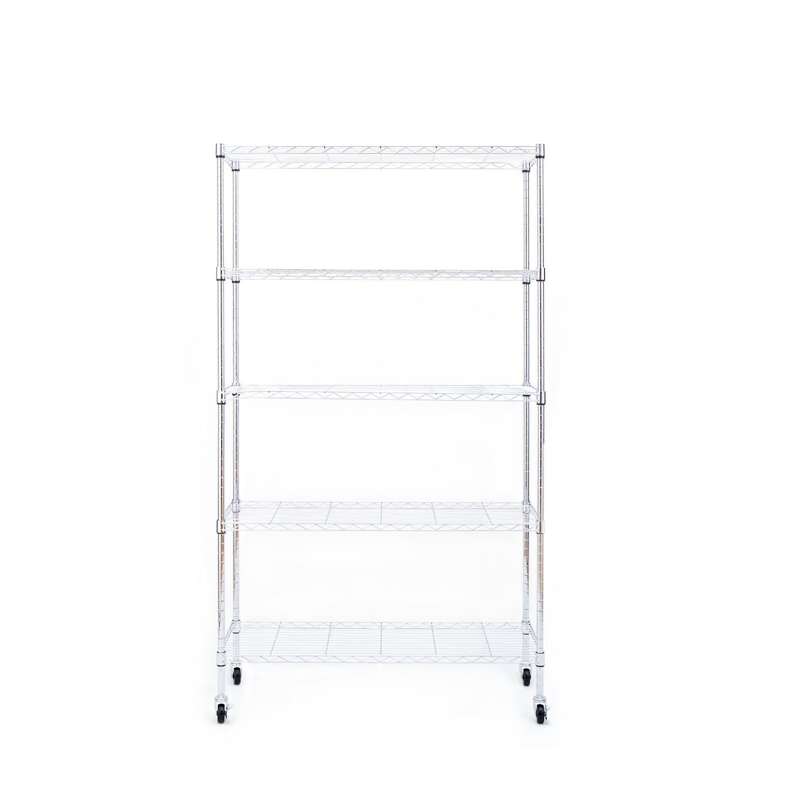Karat Regal Gitterregal mit Rollen Maya, 5 Böden, Verschiedene Farben günstig online kaufen