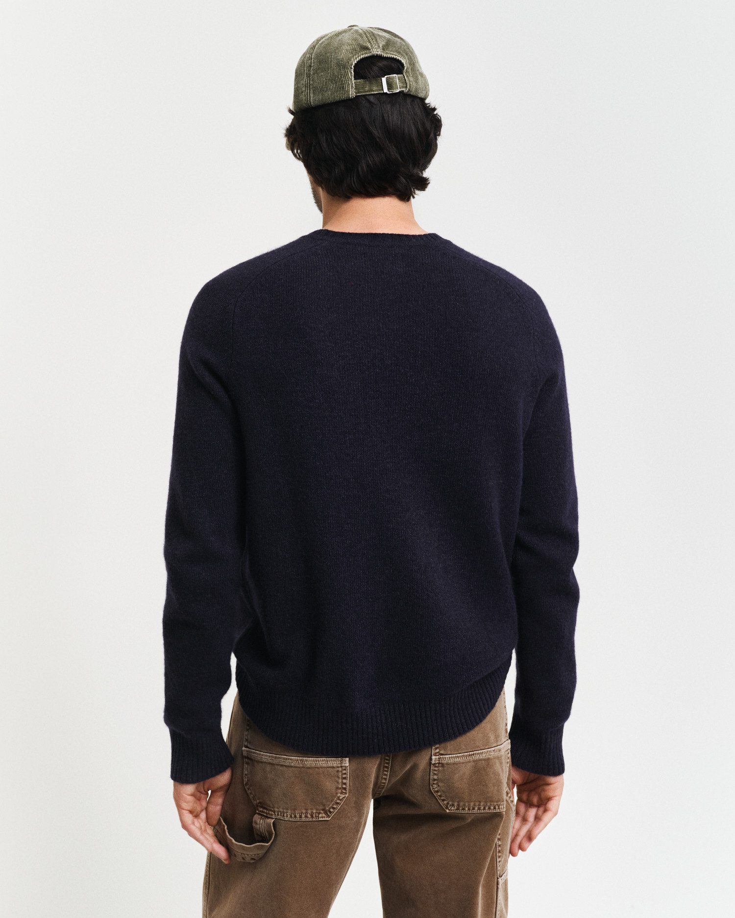 Gant Rundhalspullover WOOL BLEND C-NECK in günstig online kaufen