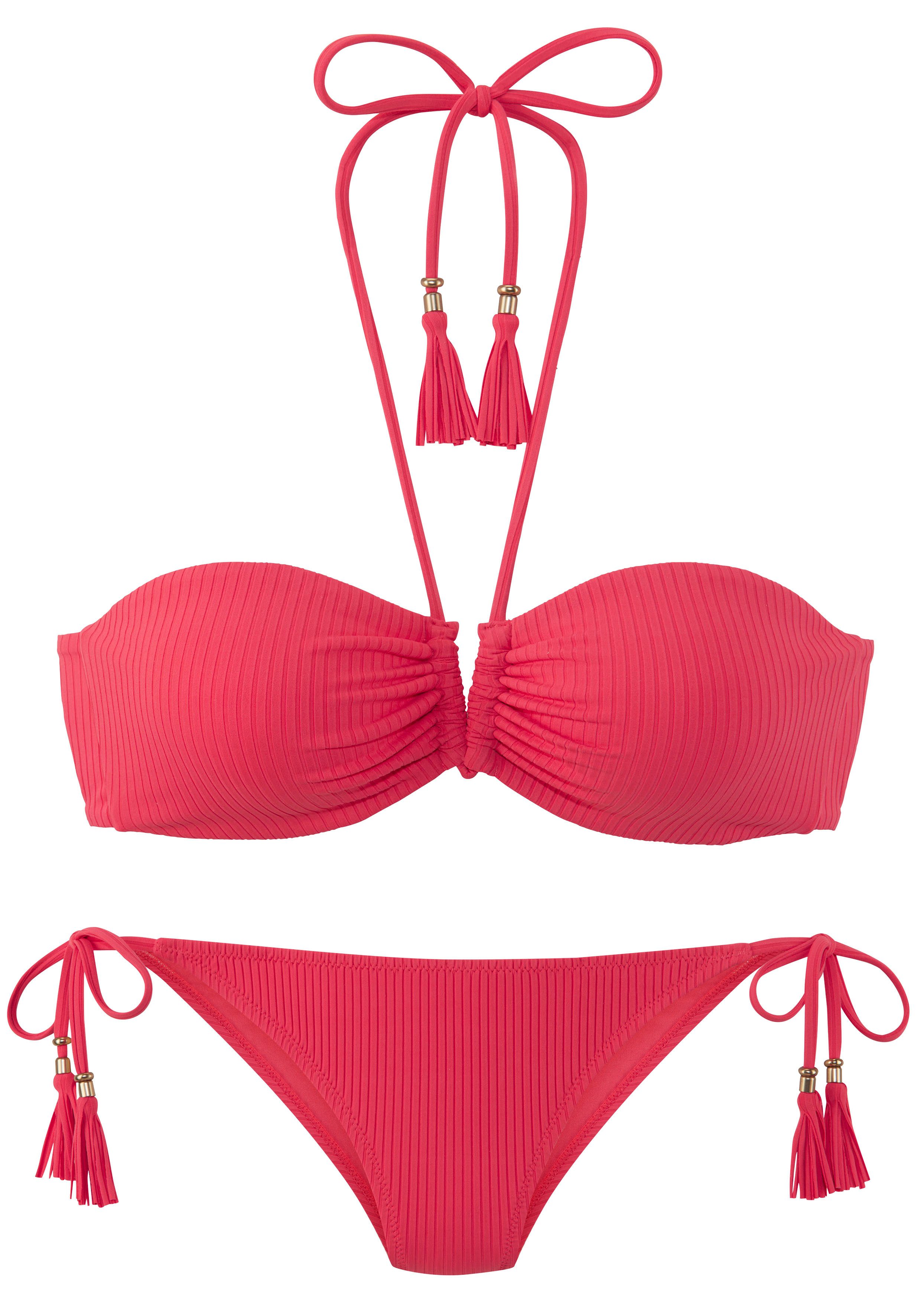 Elbsand Bandeau-Bikini mit V-Bügel günstig online kaufen
