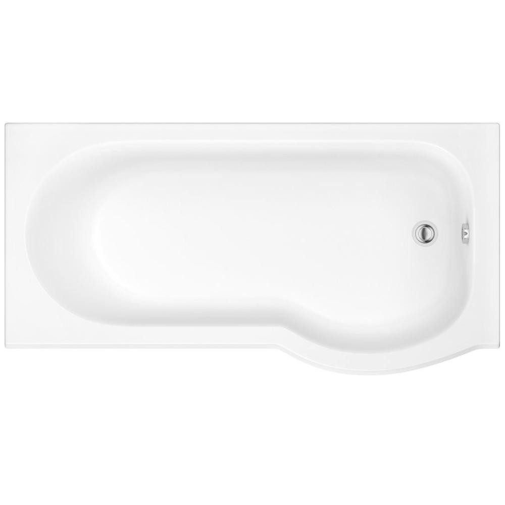 HAK Badewanne SKALI Badewanne, rechts, weiß, 167,5x85/75x40 cm