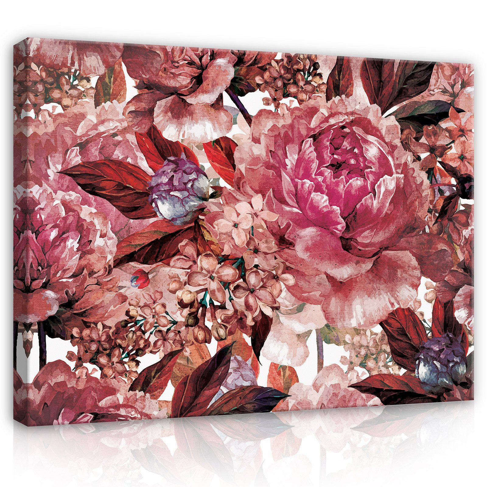 Wallarena Leinwandbild Blumen Wandbild Groß XXL günstig online kaufen