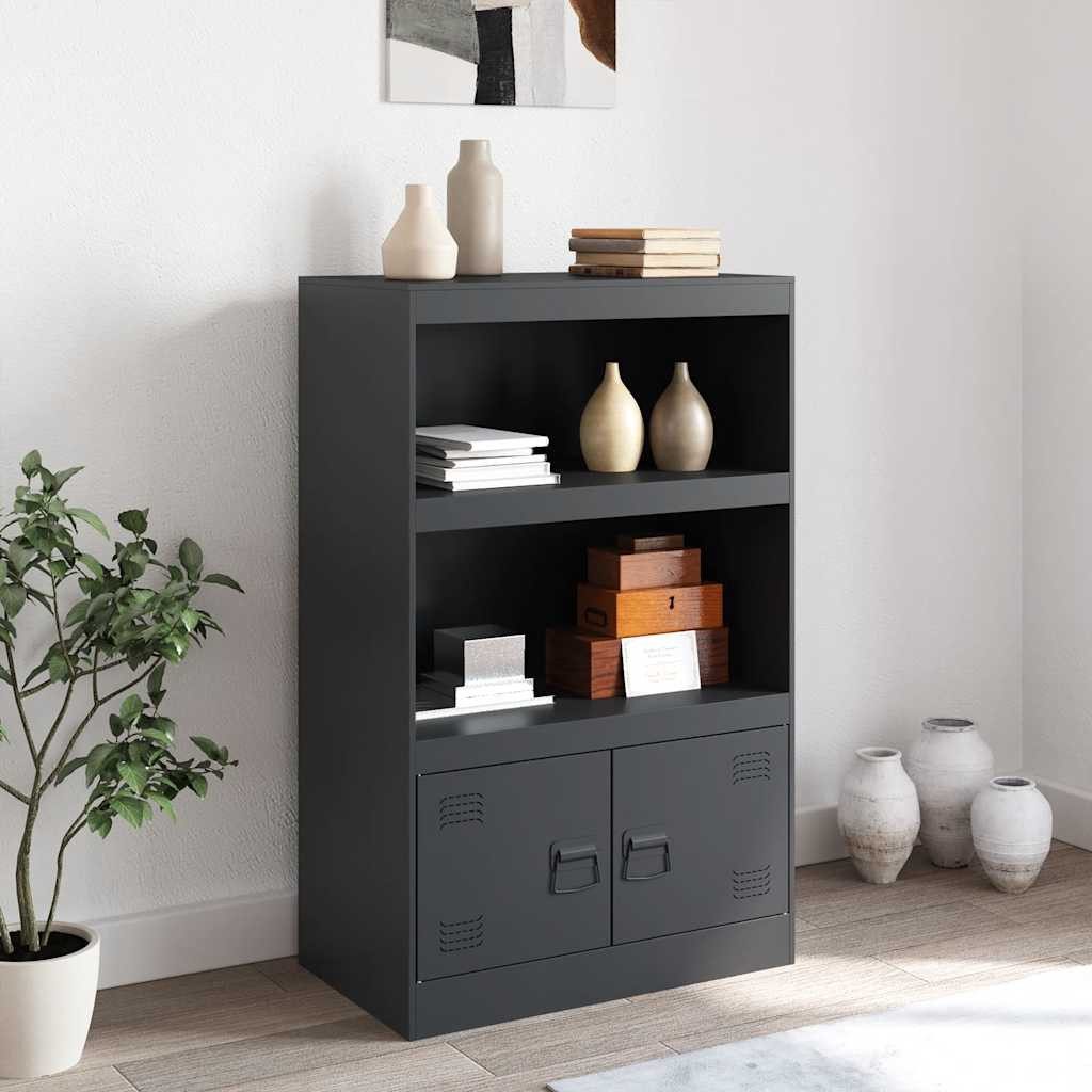 vidaXL Sideboard Sideboard Anthrazit 67x39x107 cm günstig online kaufen