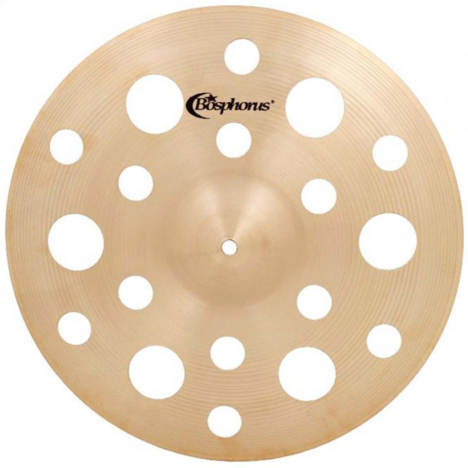 Bosphorus Cymbals Becken Bosphorus Traditional Effekt Crash-Becken 18,Schlagzeug, Becken