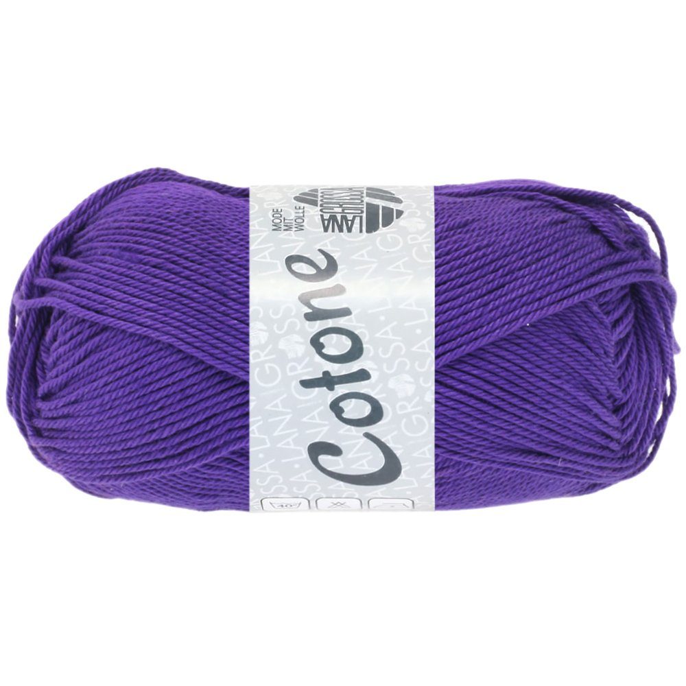 LANA GROSSA COTONE NEON Häkelwolle, 125 m (Baumwollgarn in sechs Neon-Farben), 50 g