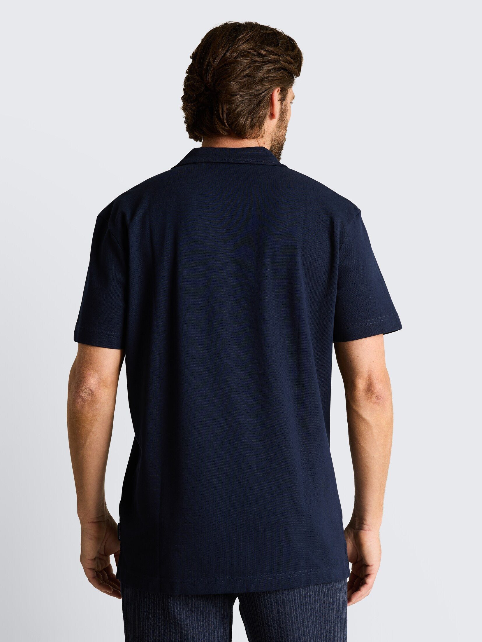 TOM TAILOR Poloshirt Poloshirts Resort Poloshirt aus Piqué