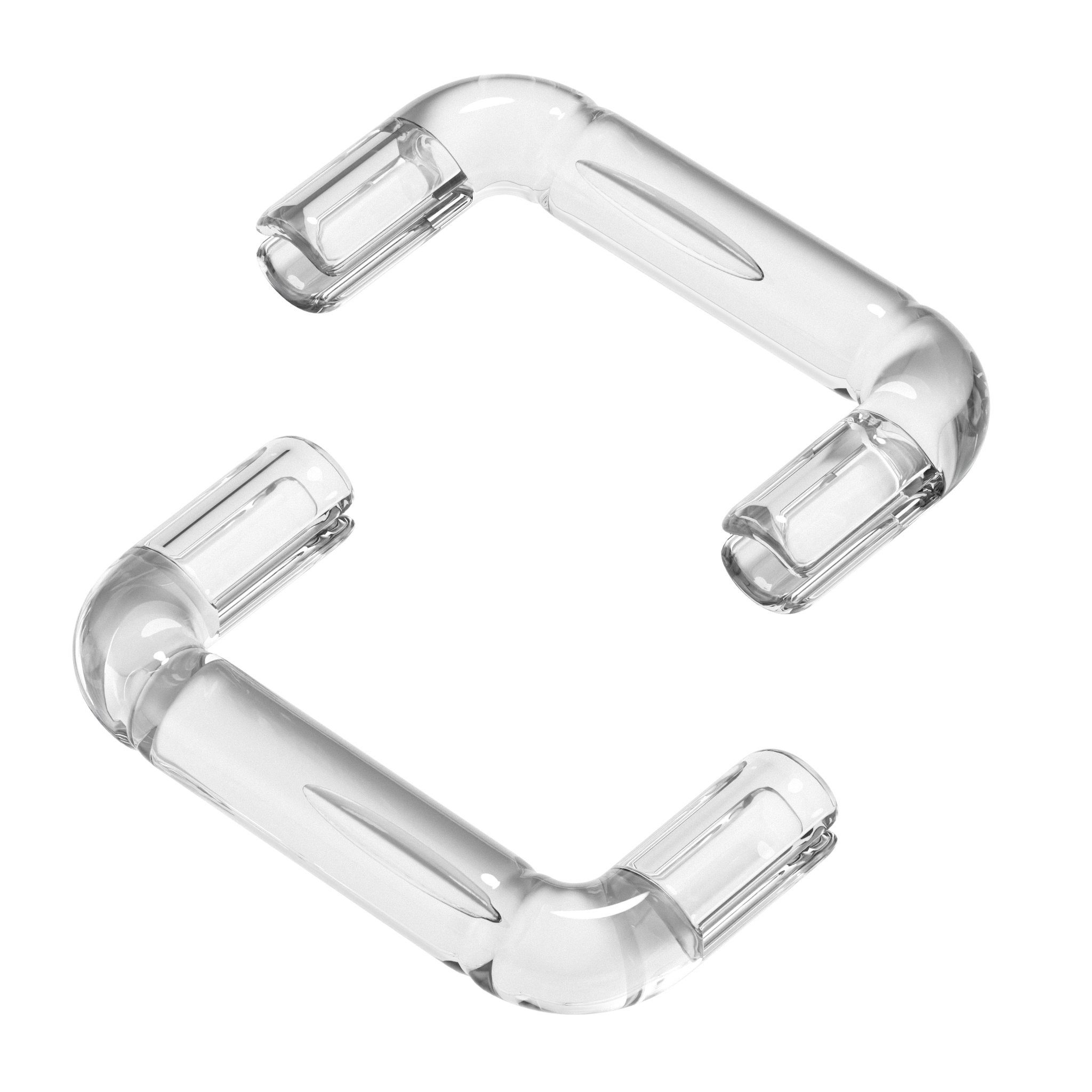 Victoria M. Jalousie Victoria M DuoSun Wendestopper für 25 mm Jalousien, ohne Bohren, geklemmt, Lamellenfix, transparente Lichtzonen, 10 Stück