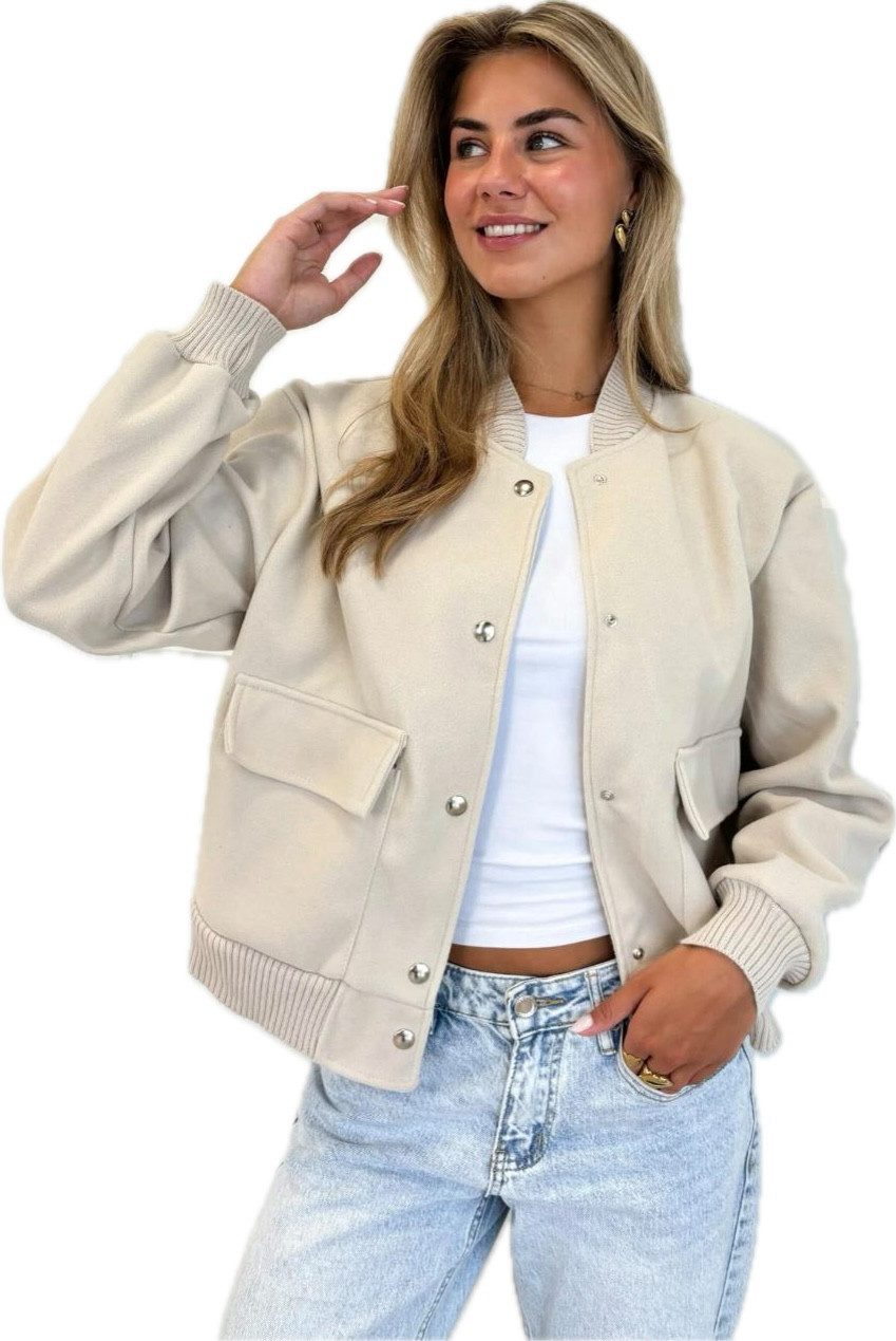 Worldclassca Bomberjacke Worldclassca Bomberjacke Trench Jacke Übergangsjacke College Blouson