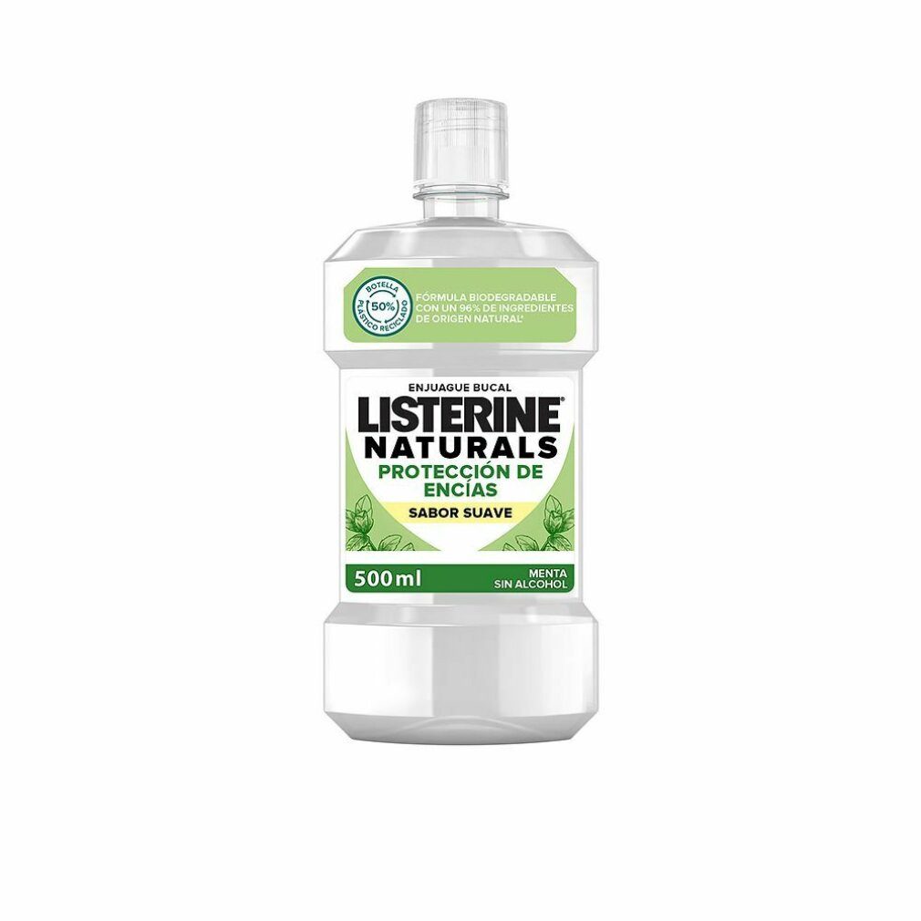 Listerine Mundspülung Naturals Enjuague Bucal Protección Encías 500ml, (Packung)