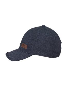 Sterntaler® Baseball Cap Basecap (1-St., Cap für Kinder, Coole Basecap mit Größenregulierung) Hut Sonnenschutz in Denim Optik Marine mit UV-Schutz 50+