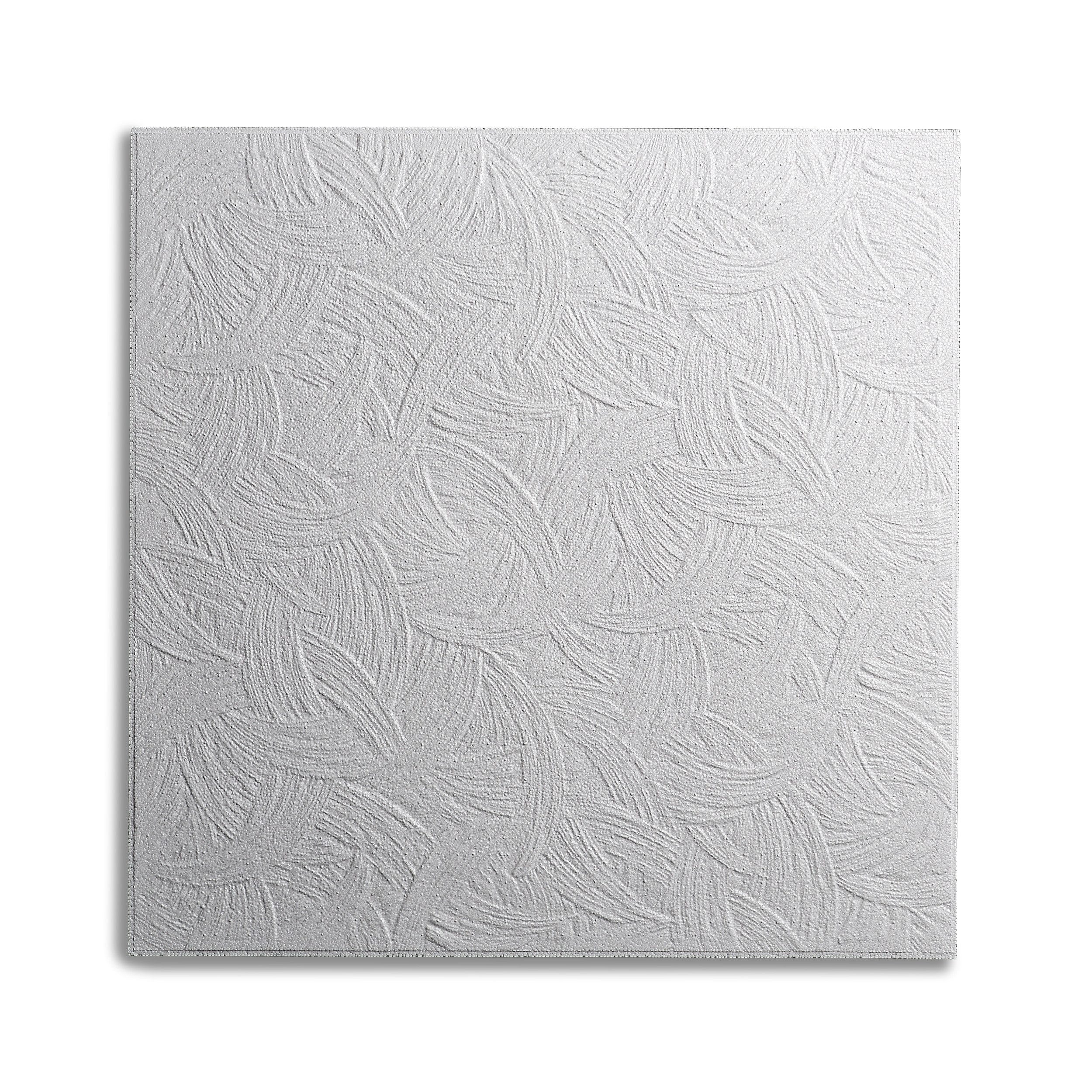 Decosa Deckenpaneel Decosa Deckenplatte AP 105 (Zagreb), 50 x 50 cm - 02 Pack (4 qm), BxL: 50x50 cm, 2 qm