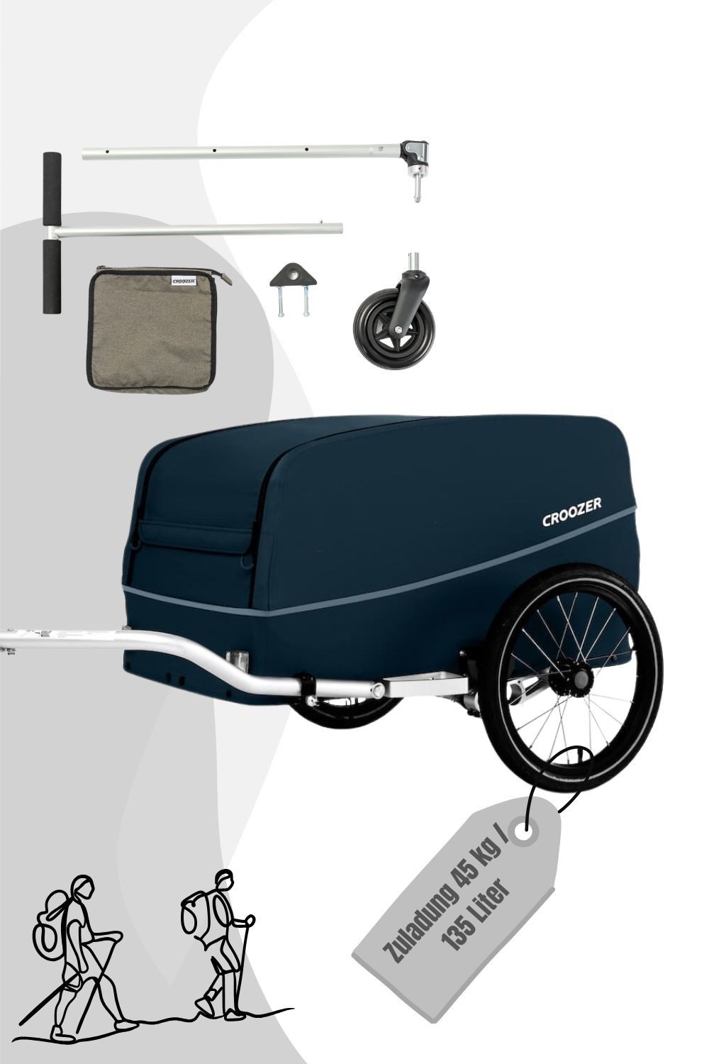 fahrradtasche ebike Hartschalen-Fahrradtasche  Cyrusher Germany