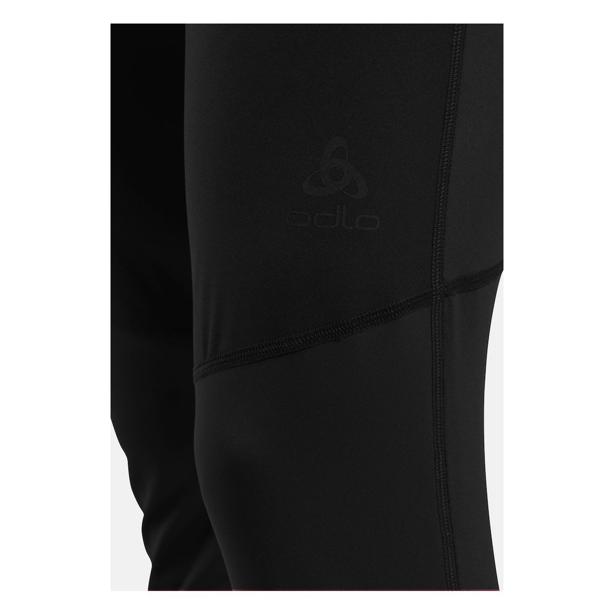 Odlo Outdoorhose Zeroweight Warm Hochfunktionelle Herren-Sporthose mit winddichtem Material und
