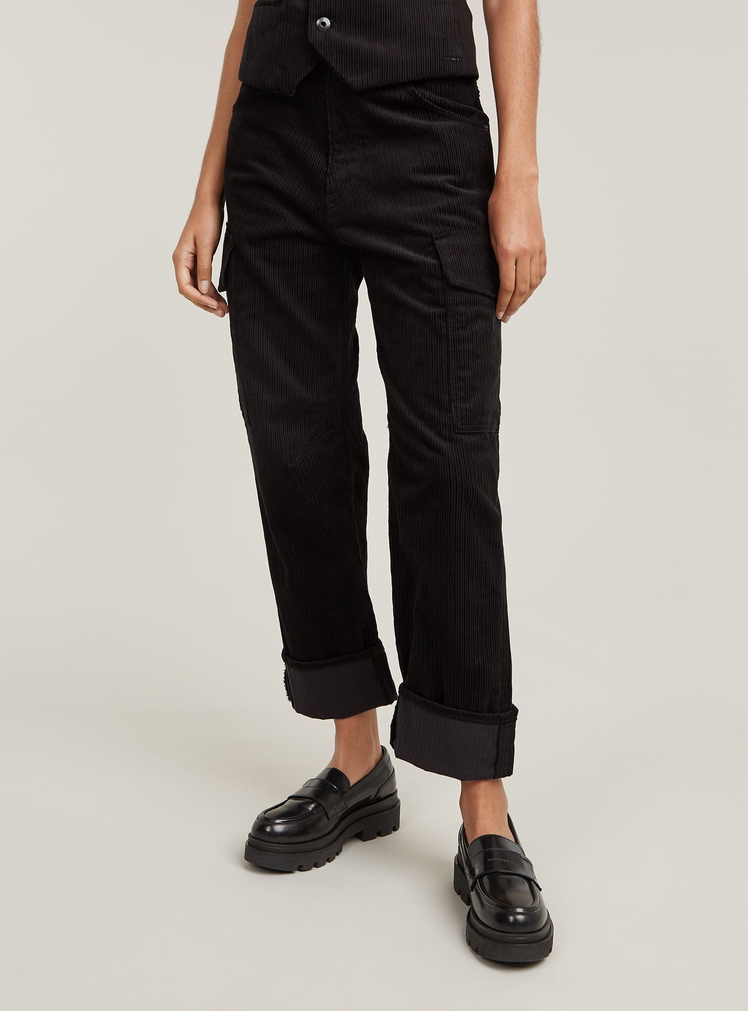 G-STAR Wirkhose Cargo Pants Cord 3D Boyfriend