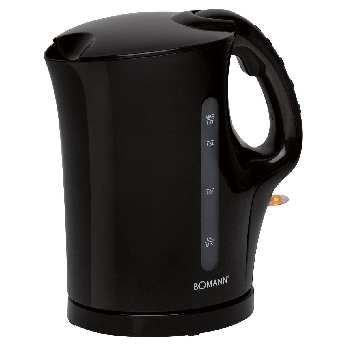 BOMANN Елктрочайники WK 6079 CB, 1,7L Füllmenge, max. 2200 Watt, Einhandbedienung