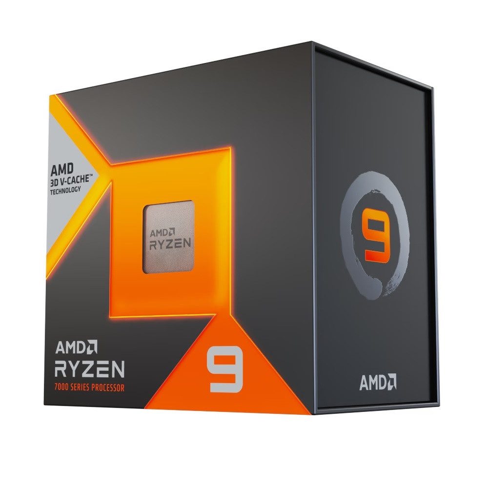 AMD Prozessor Ryzen 9 7950X3D AM5 Gaming CPU 16 Kerne bis 5,7 GHz Turbo ohne Kühler, 3D V-Cache, PCIe 5.0 Support