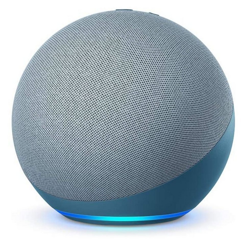 Amazon Echo 4. Generation Smarter WLAN und Bluetooth Lautsprecher Smart  Speaker (Bluetooth, WLAN (WiFi), Bluetooth, mit Alexa, Dolby-Audio), Ganz  einfach und problemlos per Sprachbefehl Internetradio hören