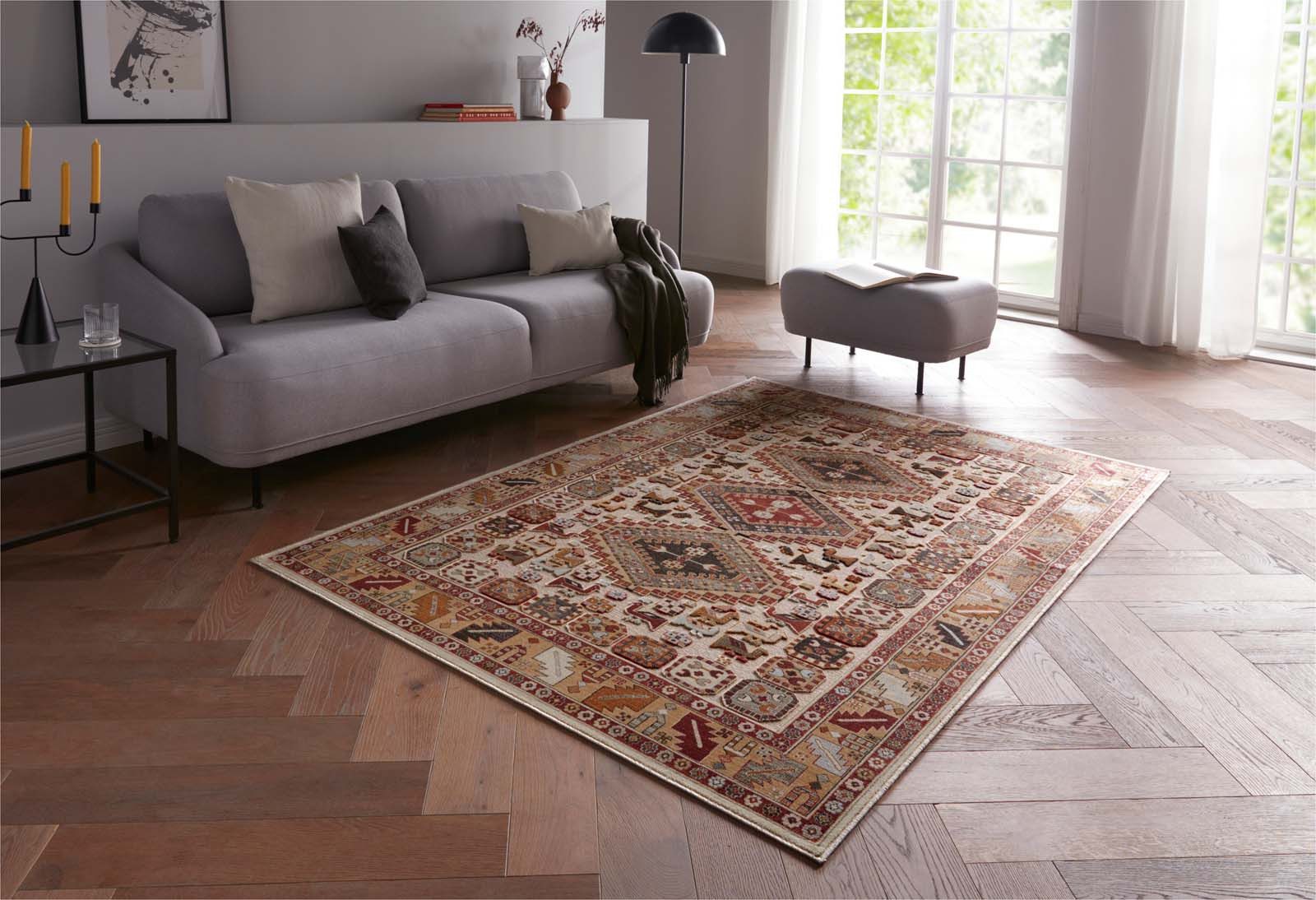 TaraCarpet Teppich Moderner Orientteppich Farah Shiraz, rechteckig, Höhe: 6 günstig online kaufen