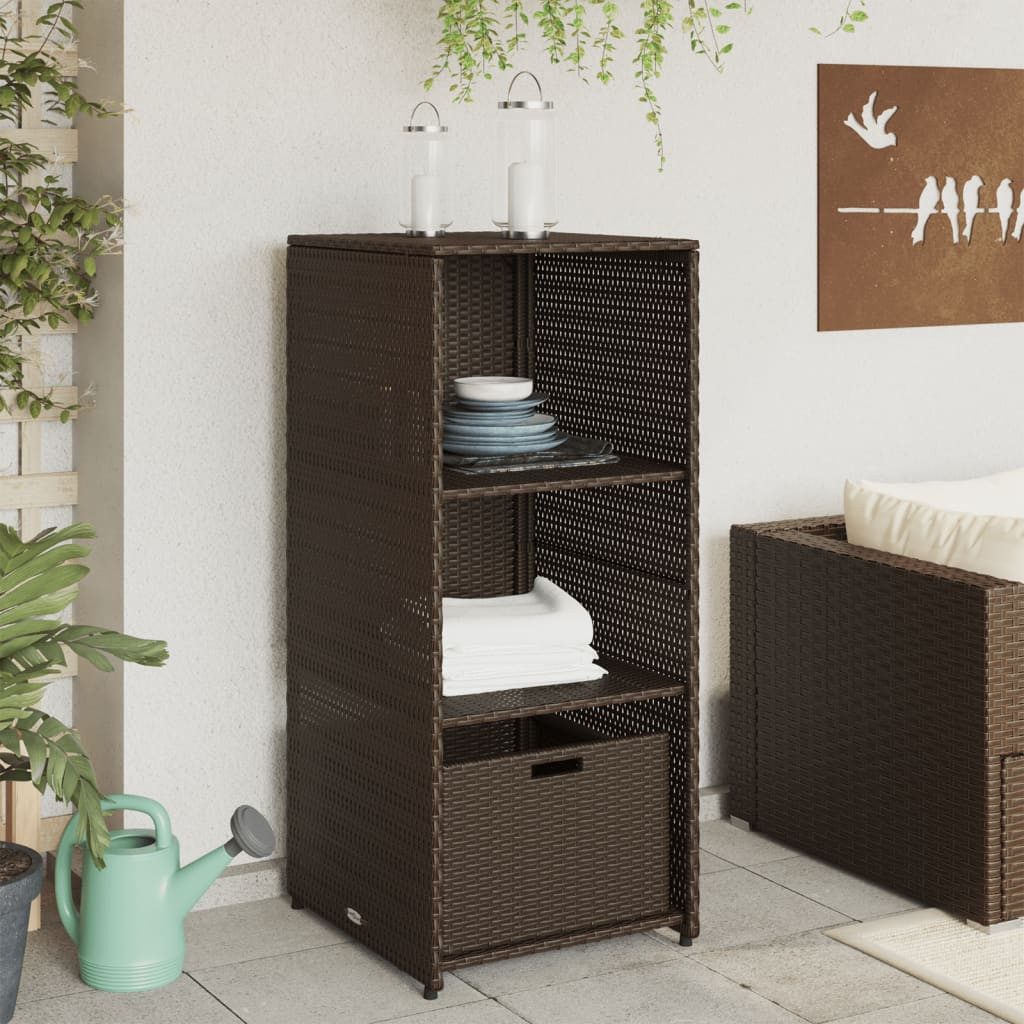 vidaXL Gartenbox Gartenschrank Braun 50x55x115 cm günstig online kaufen