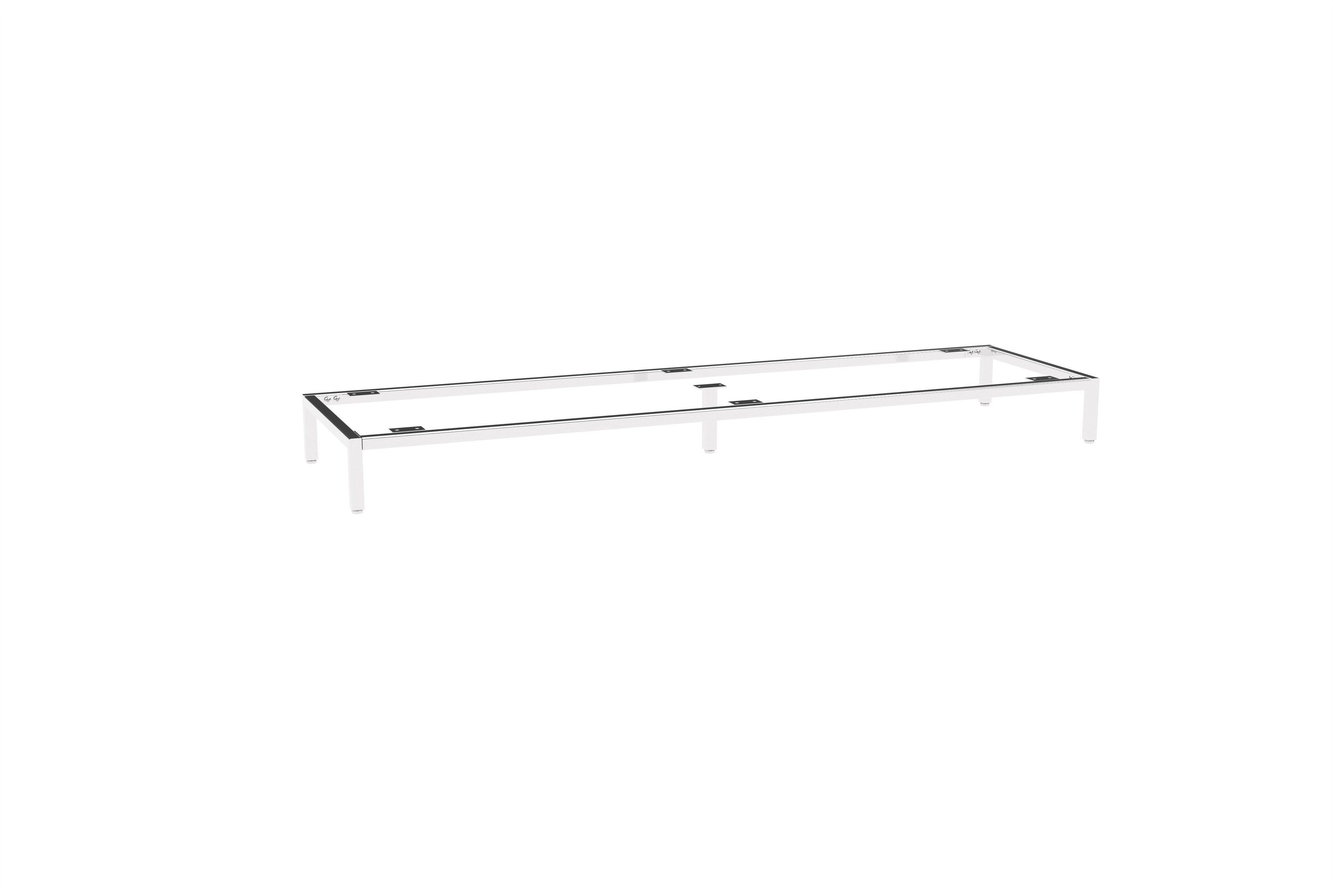 PREISBRECHER Untergestell Santorin, in chrom, metall - 135x13x38cm (BxHxT)
