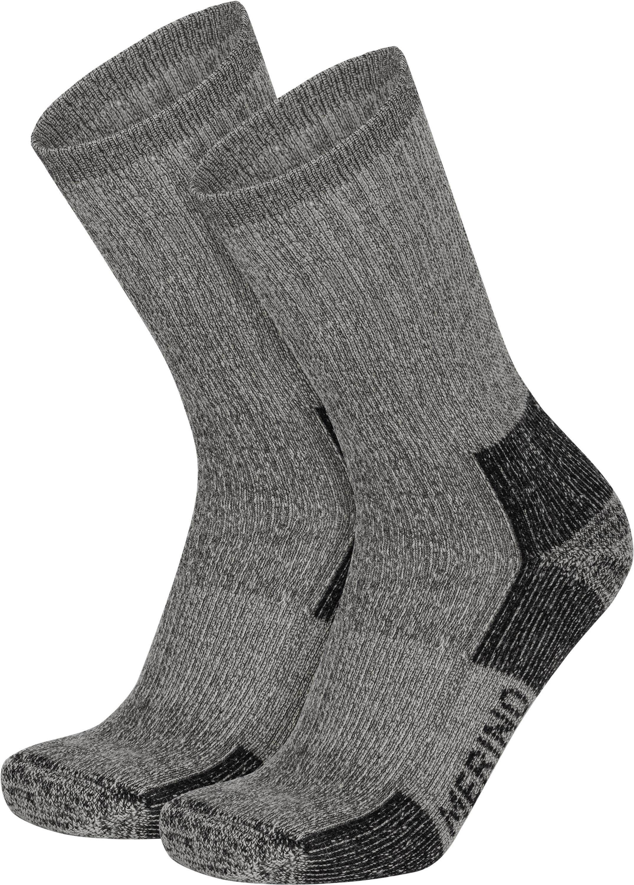 normani Thermosocken 1 Paar 100% Merino Wollsocken Wandersocken (Set, 1-Paar, 1 Paar) hochwertige Merinowolle