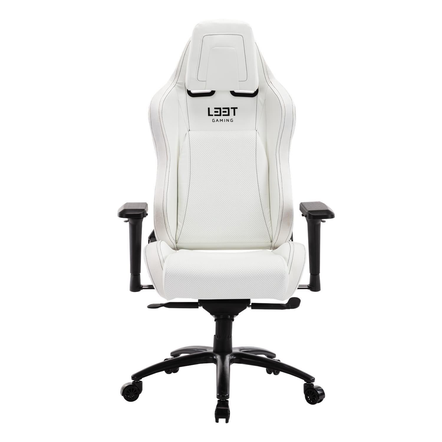 (kein weiß Bürostuhl neigbar, belastbar Gaming höhenverstellbar, Pro Set), Comfort Racing 145kg Gaming-Stuhl E-Sport L33T Stuhl bis