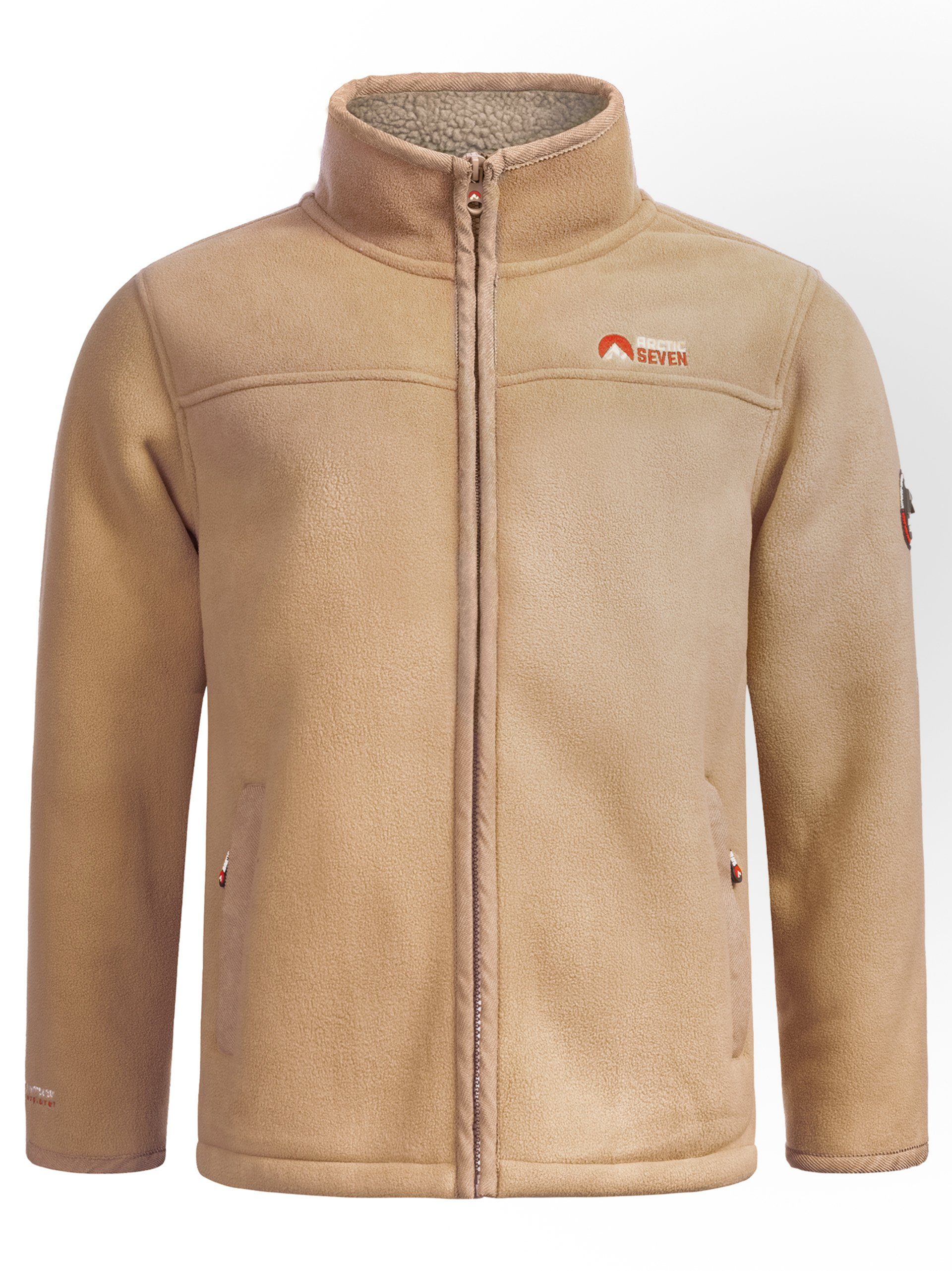 Arctic Seven Fleecejacke ASZeroo mit hoch schließendem Stehkragen – Bild 3 von 5