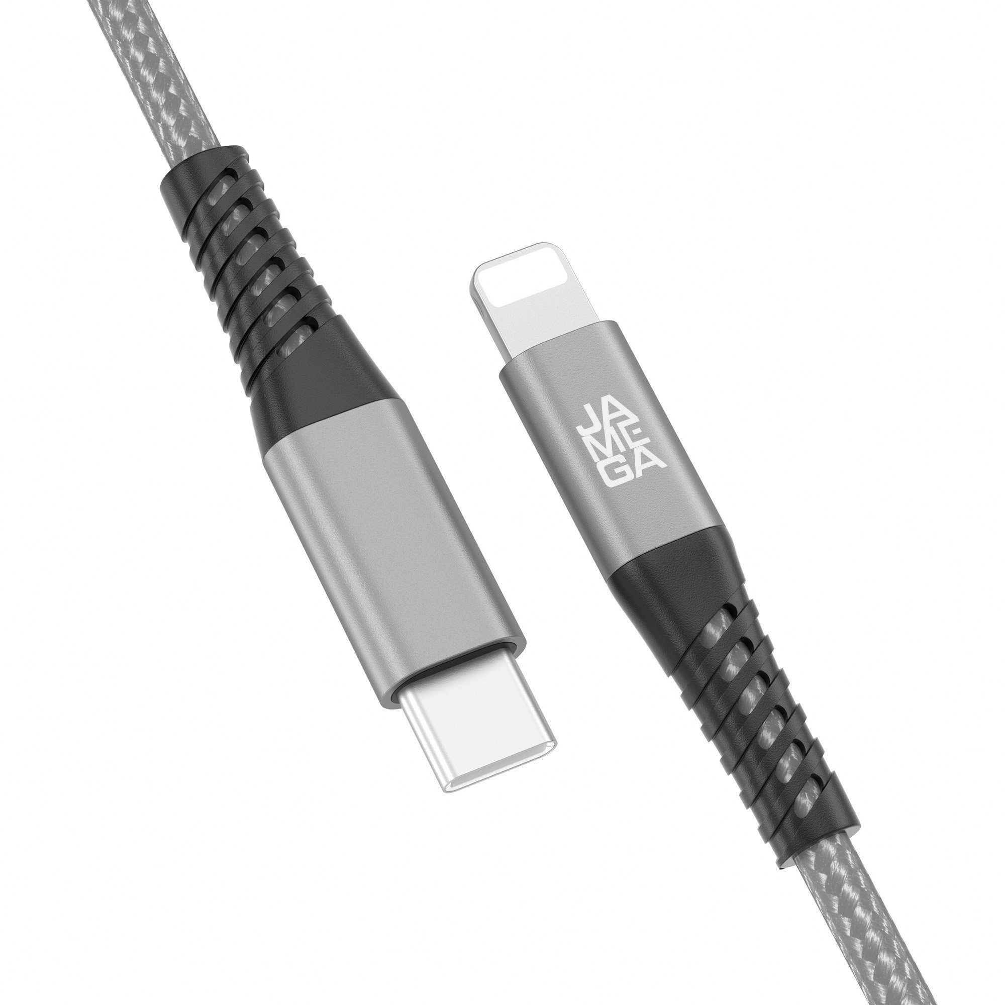 JAMEGA USB-C zu Iphone Kabel 480M 60W - verschiedene Farben - 0,5m - 3m USB-Kabel, USB Typ C, 8-Pin Stecker - kompatibel mit Iphone (50 cm) von JAMEGA