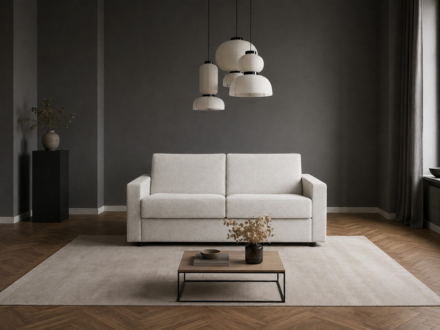 OTTO home Schlafsofa Perrick, Schlaf-Couch, Breite Liegefl. 140 oder 160x200 cm, Sofa und Bett in einem, Bonell- oder Taschenferderkern, FSC®, Schlaf Couch