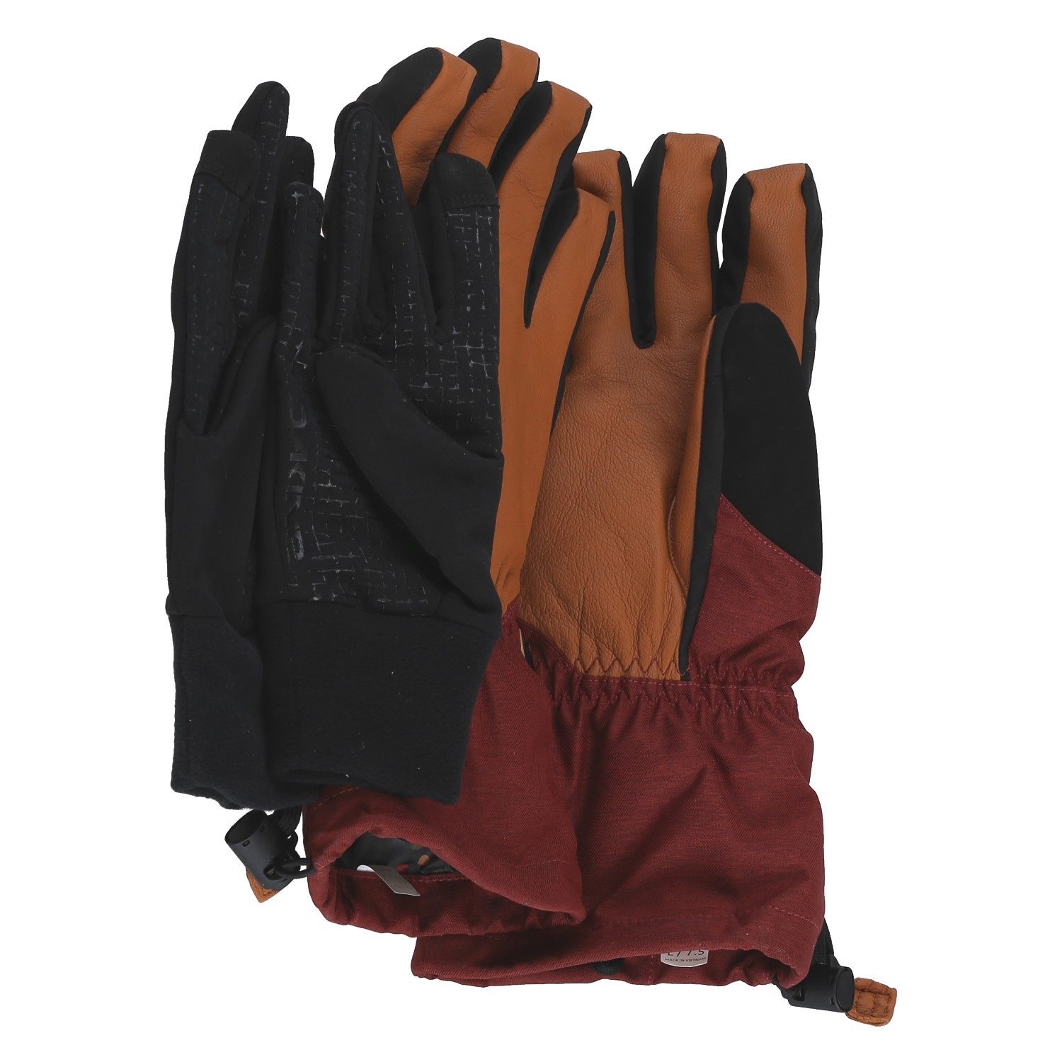 Dakine Multisporthandschuhe Winterhandschuhe Leather Sequoia Gore-Tex (wasserdicht) dunkelrosa