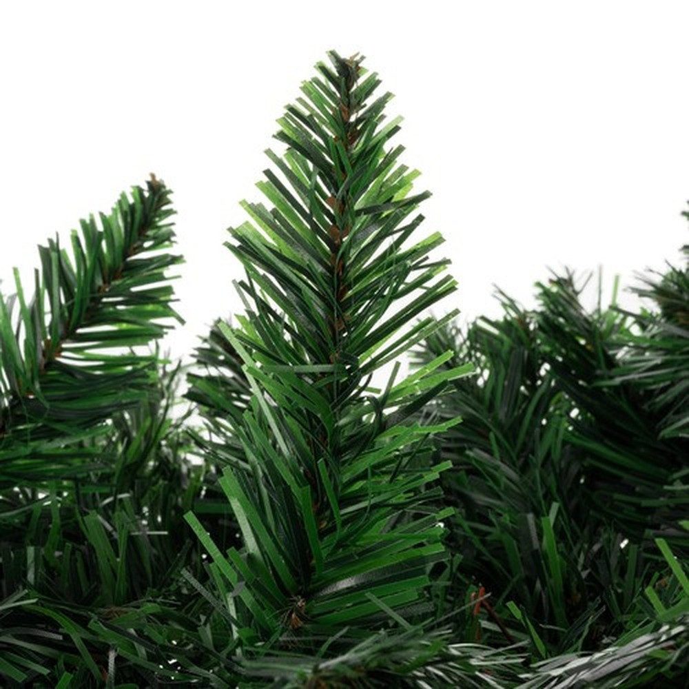 Ruhhy LED-Girlande Weihnachtsbaumgirlande Deko, 50-flammig, dichter Verzierung und LED-Lichtern für festliche Eleganz