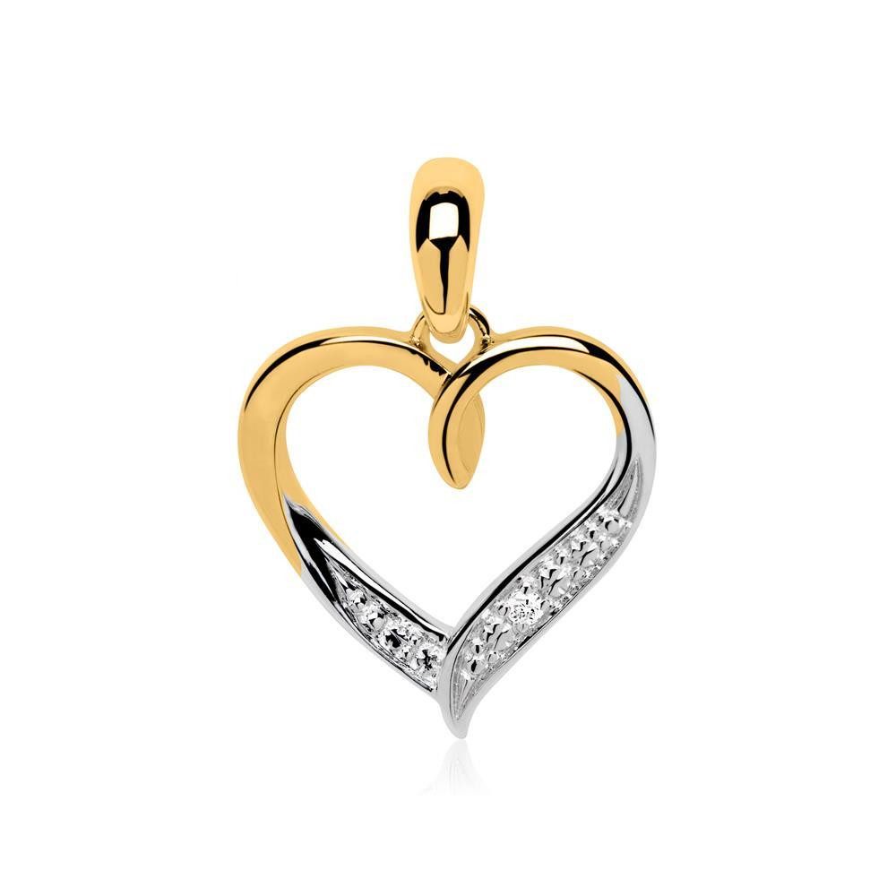 Unique Kettenanhänger Diamantanhänger ...