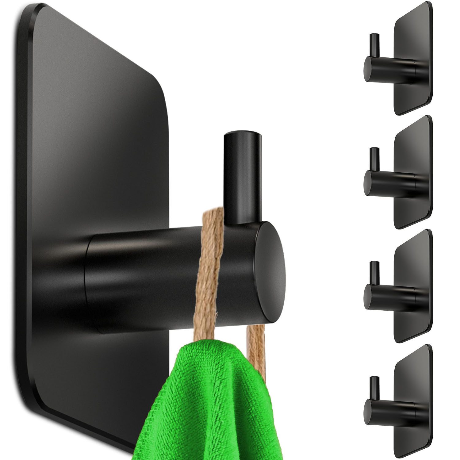 SURFOU Handtuchhaken 5 / 10 StückHandtuchhalter Ohne Bohren Klebehaken für günstig online kaufen