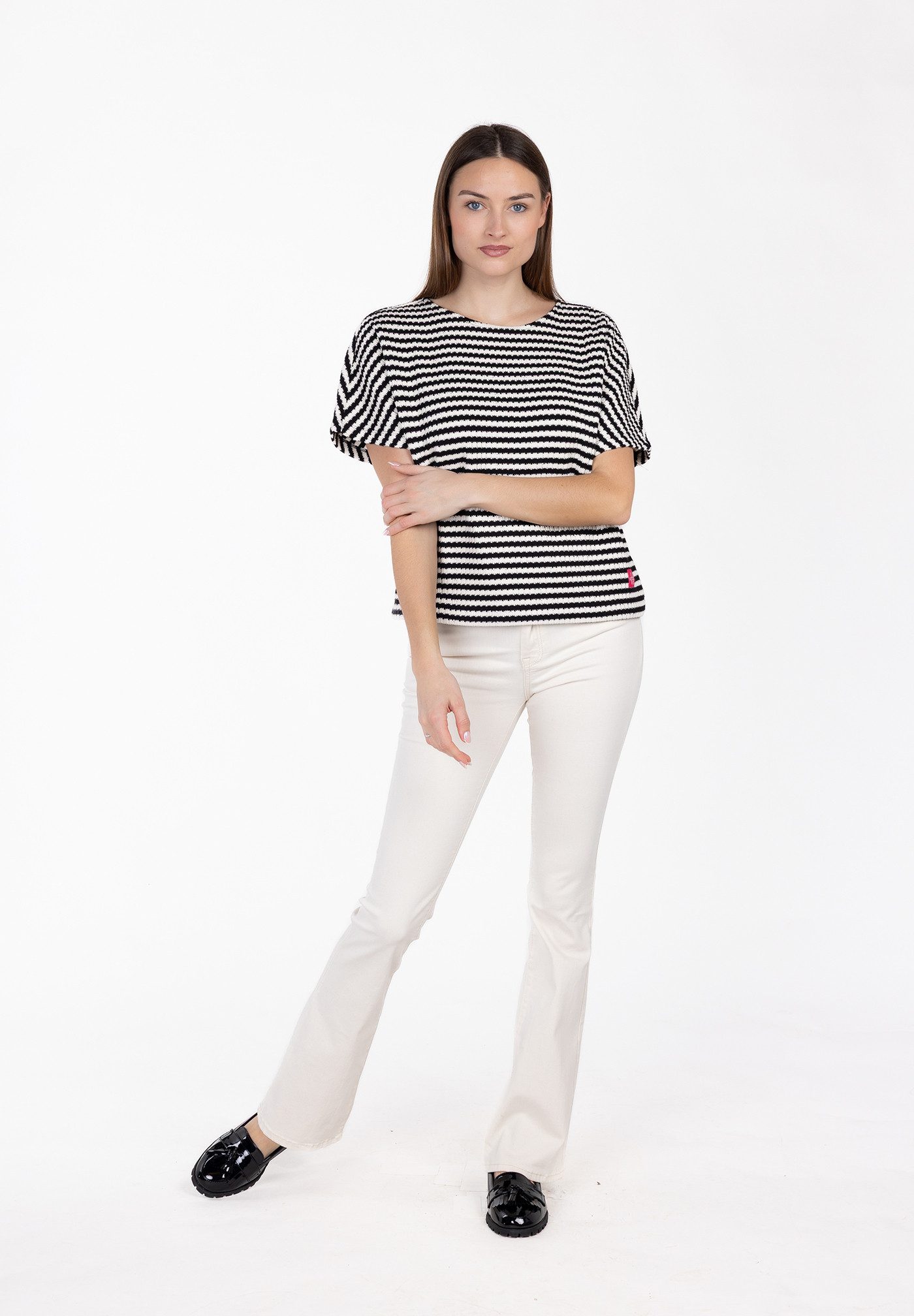 Key Largo Rundhalspullover WKN BEACH round (1-tlg)