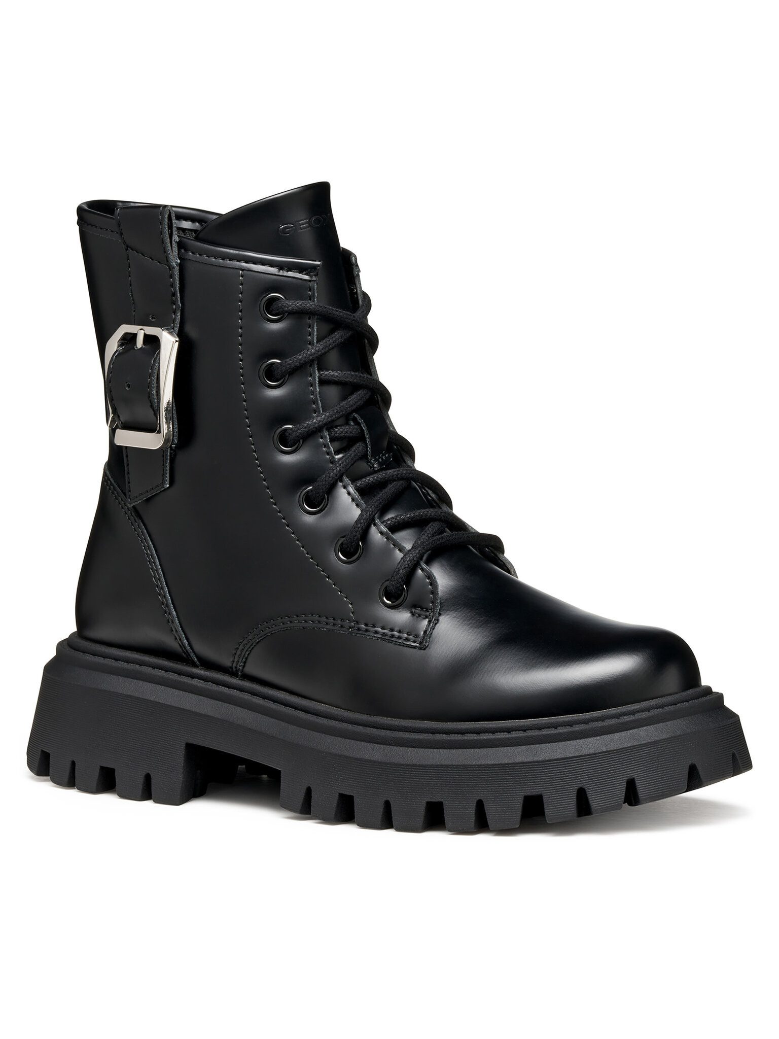 Geox Geox Mädchen Stiefeletten GEOX-J MAQUINNENS GIRL J56M6C 000CN C9999 S Stiefel