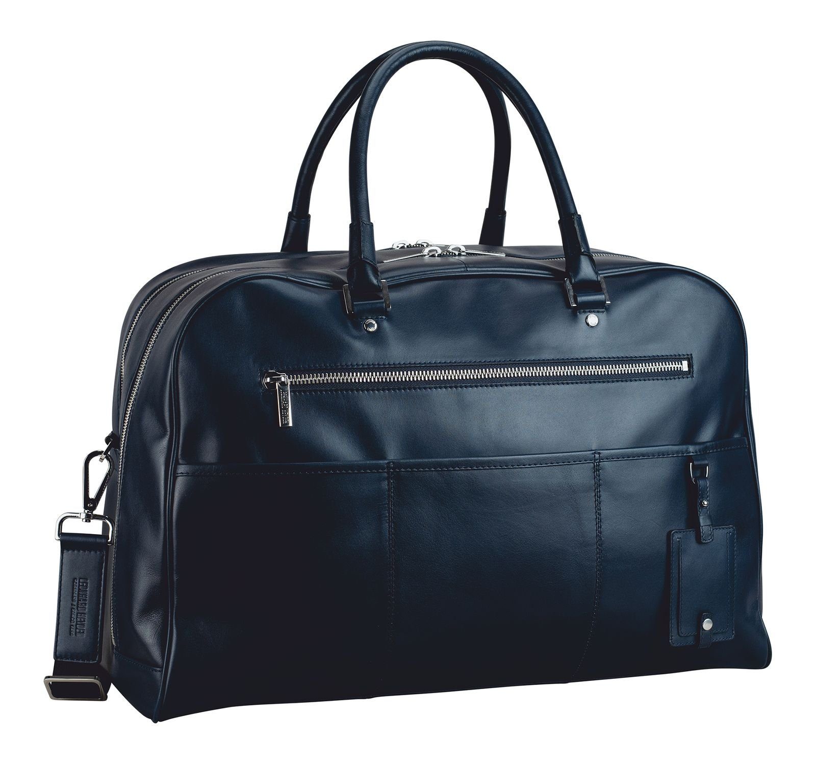 Leonhard Heyden Reisetasche Business Travel Bag (Set, 2-tlg), aus echtem Rindsleder