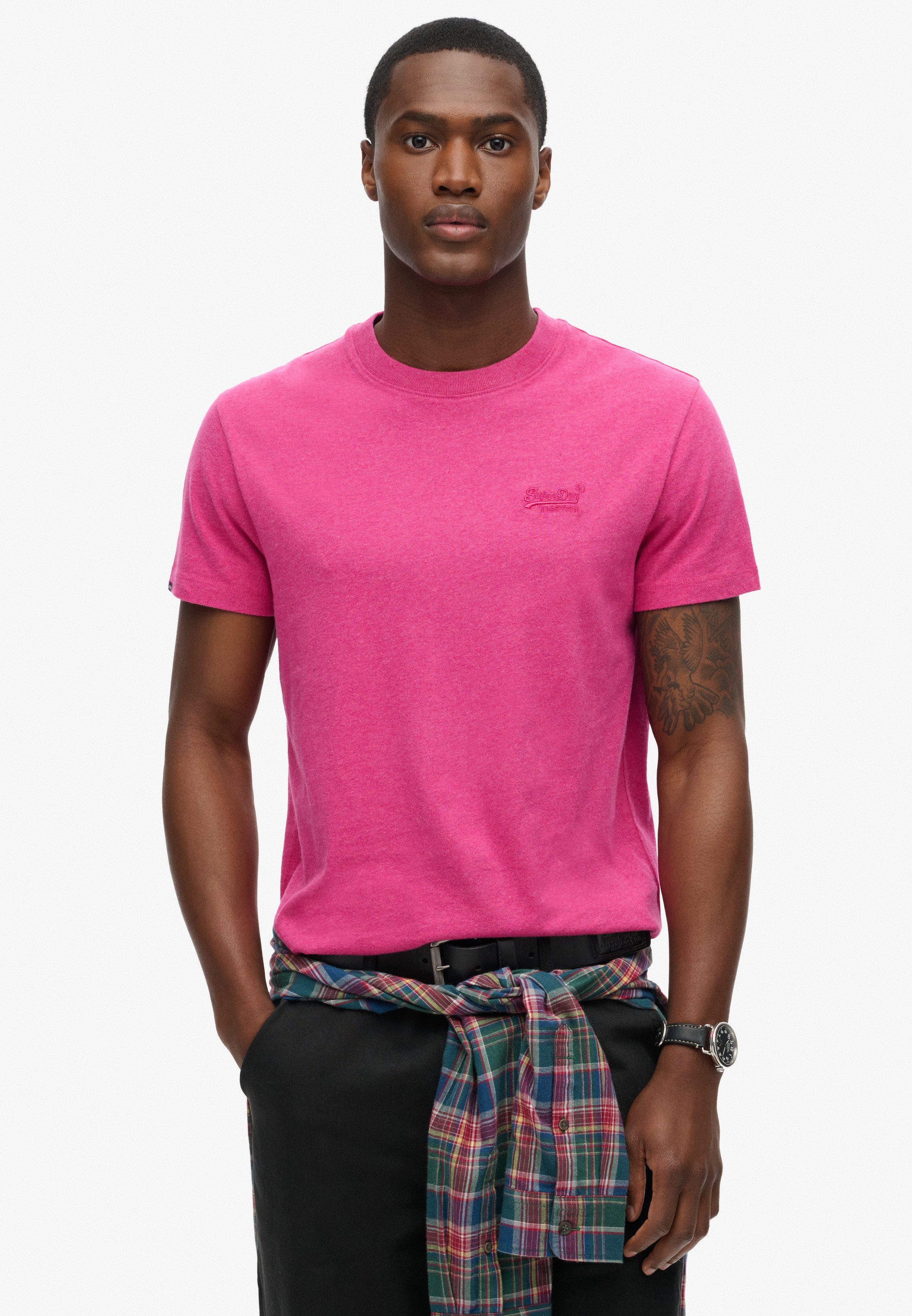 Superdry Rundhalsshirt ESSENTIAL LOGO EMB TEE günstig online kaufen