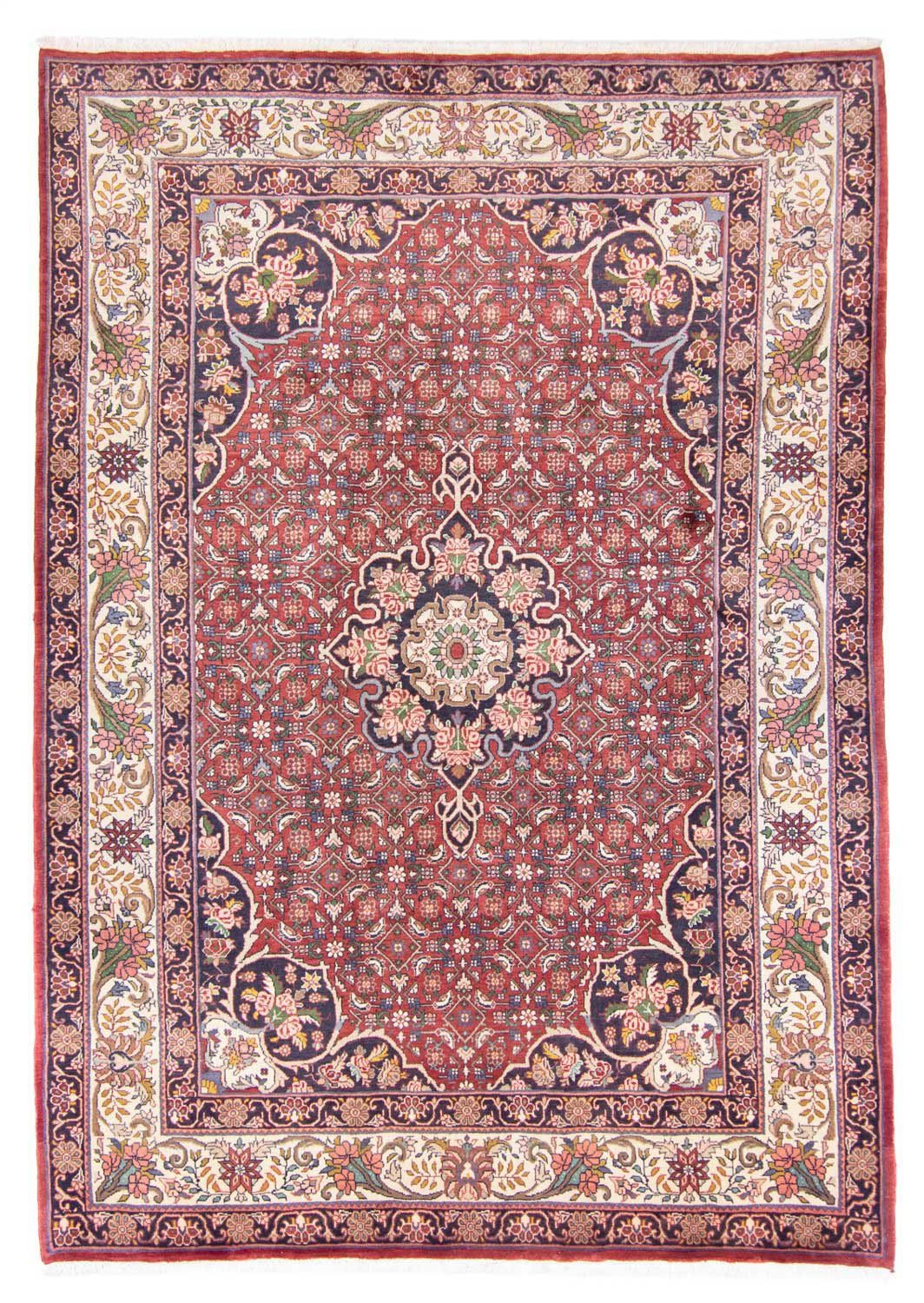 Wollteppich Bidjar Medaillon Ruggine 300 x 204 cm, morgenland, rechteckig, Höhe: 15 mm, Unikat mit Zertifikat