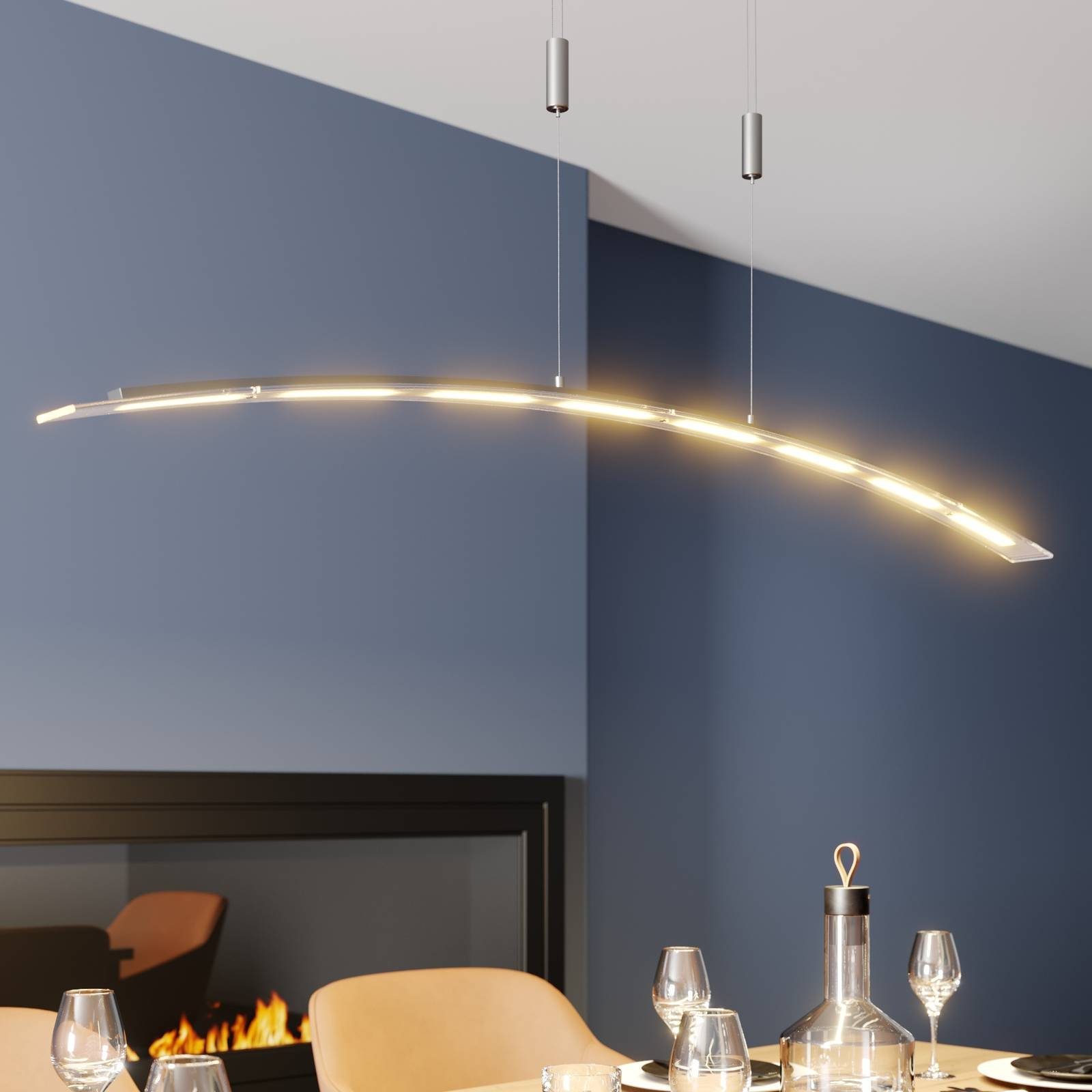 Lindby Hängeleuchte Manon, Nicht enthalten, LED 34,4 W gesamt, warmweiß