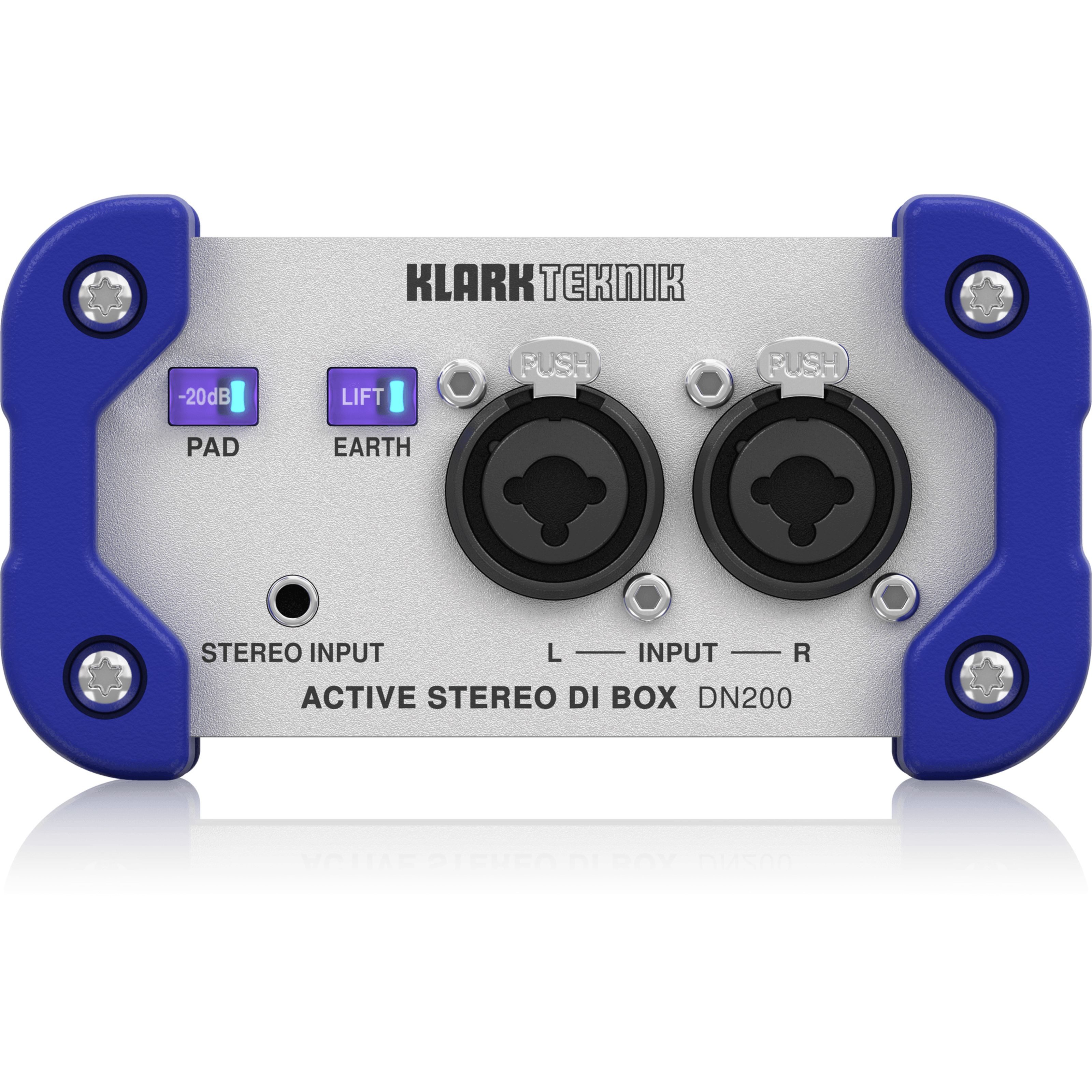 Klark Teknik Audio-Wandler, (Zubehör, DI-Boxen), DN200 V2 - DI Box