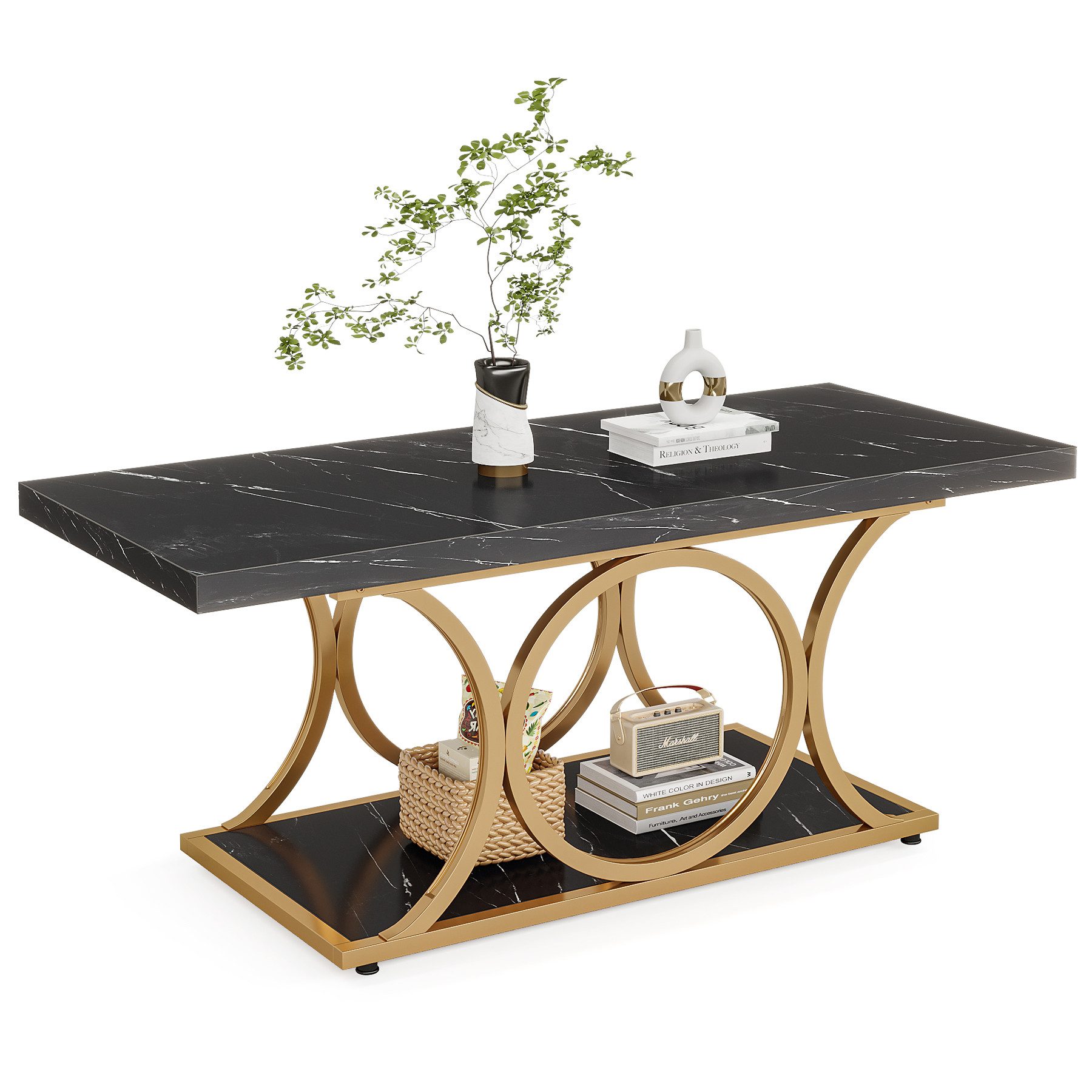 Tribesigns Couchtisch Beistelltisch, Cocktailtisch,Teetisch Akzentmöbel für günstig online kaufen