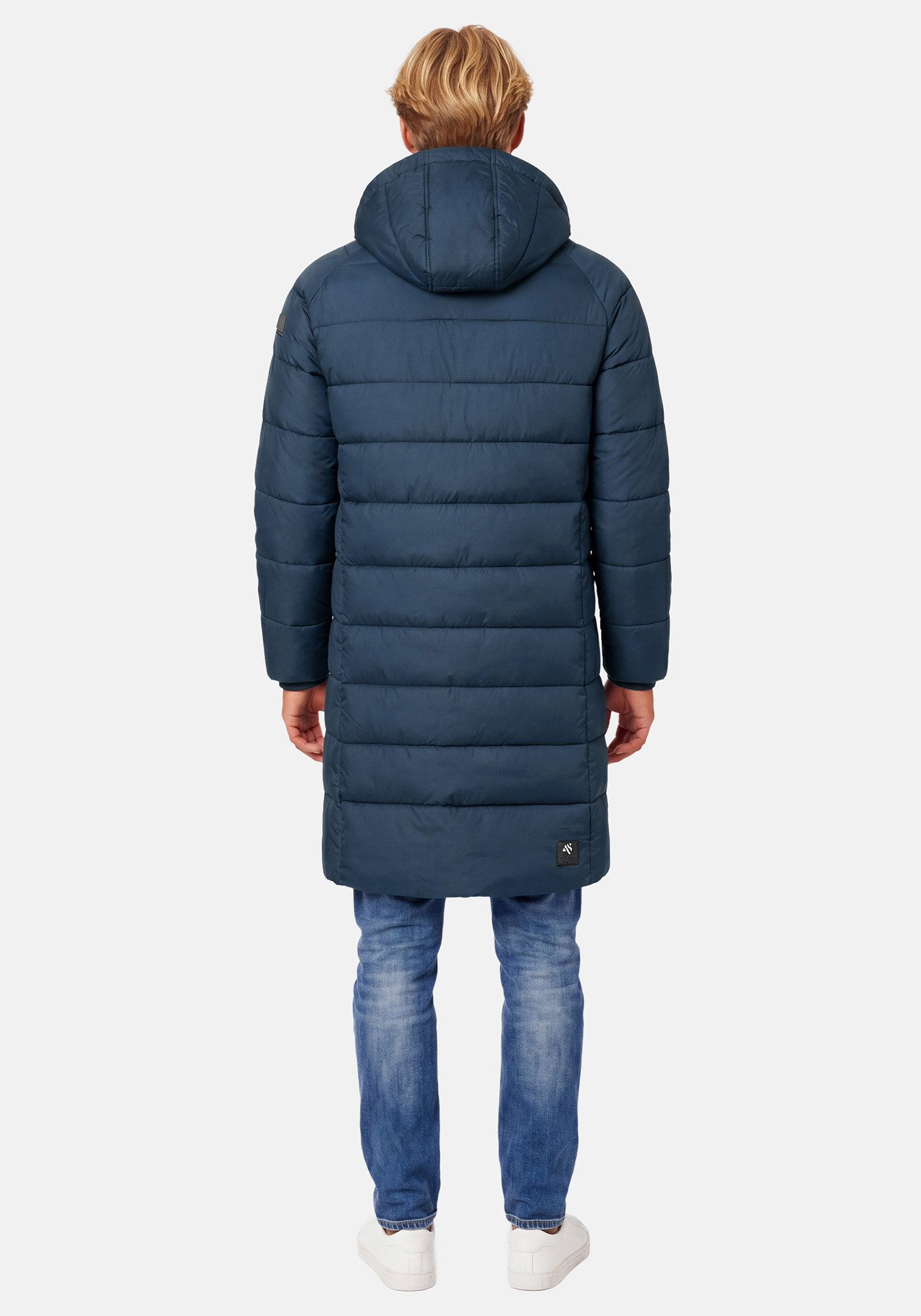 Alessandro Salvarini Winterjacke ASLoongi mit warmem Teddyfell und abnehmbarer Kapuze