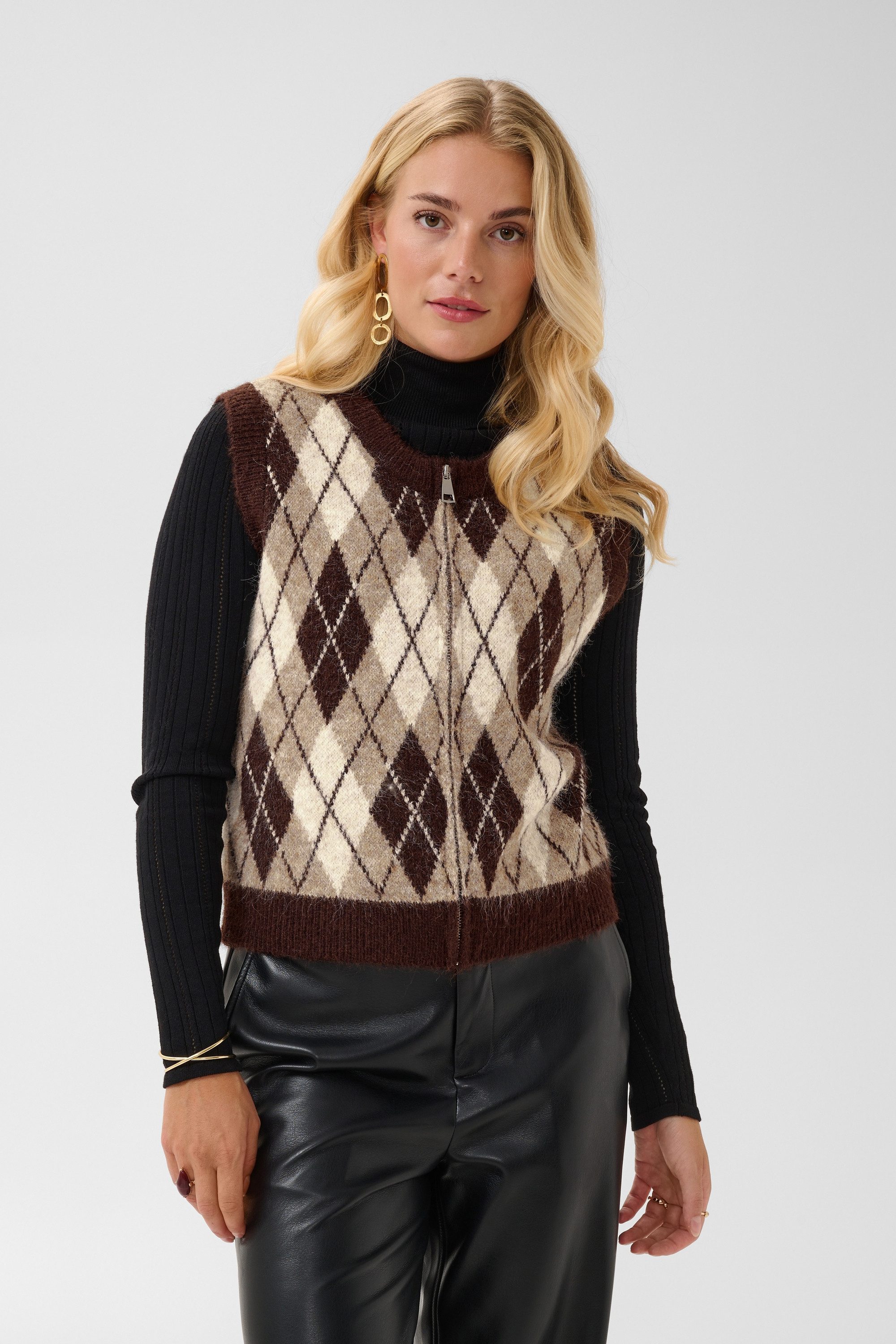 Cream Strickweste Strickweste CRMirea