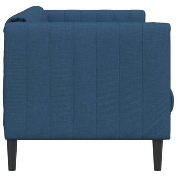 vidaXL Sofa Sofa 2-Sitzer Blau Stoff