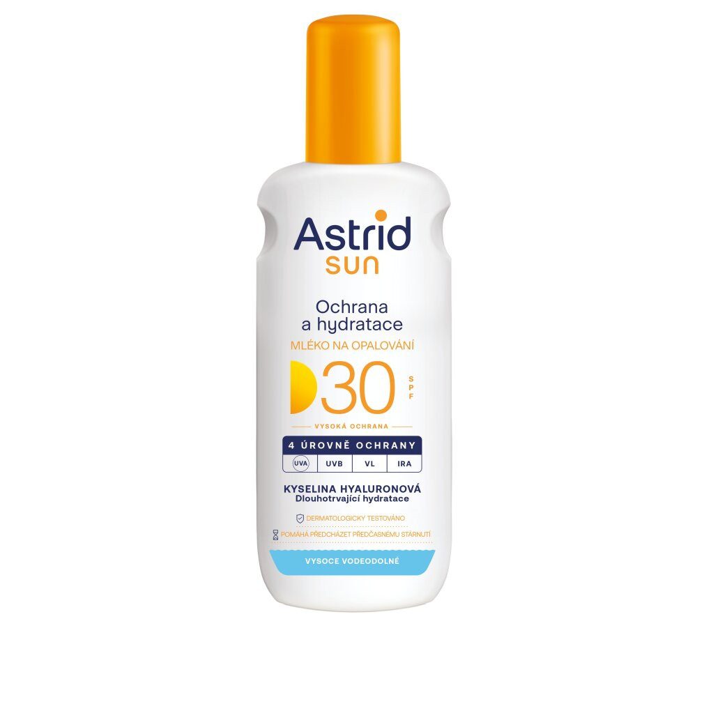 Astrid Sonnenschutzcreme Sprühmilch zum Bräunen SPF 30 Sun 200 ml