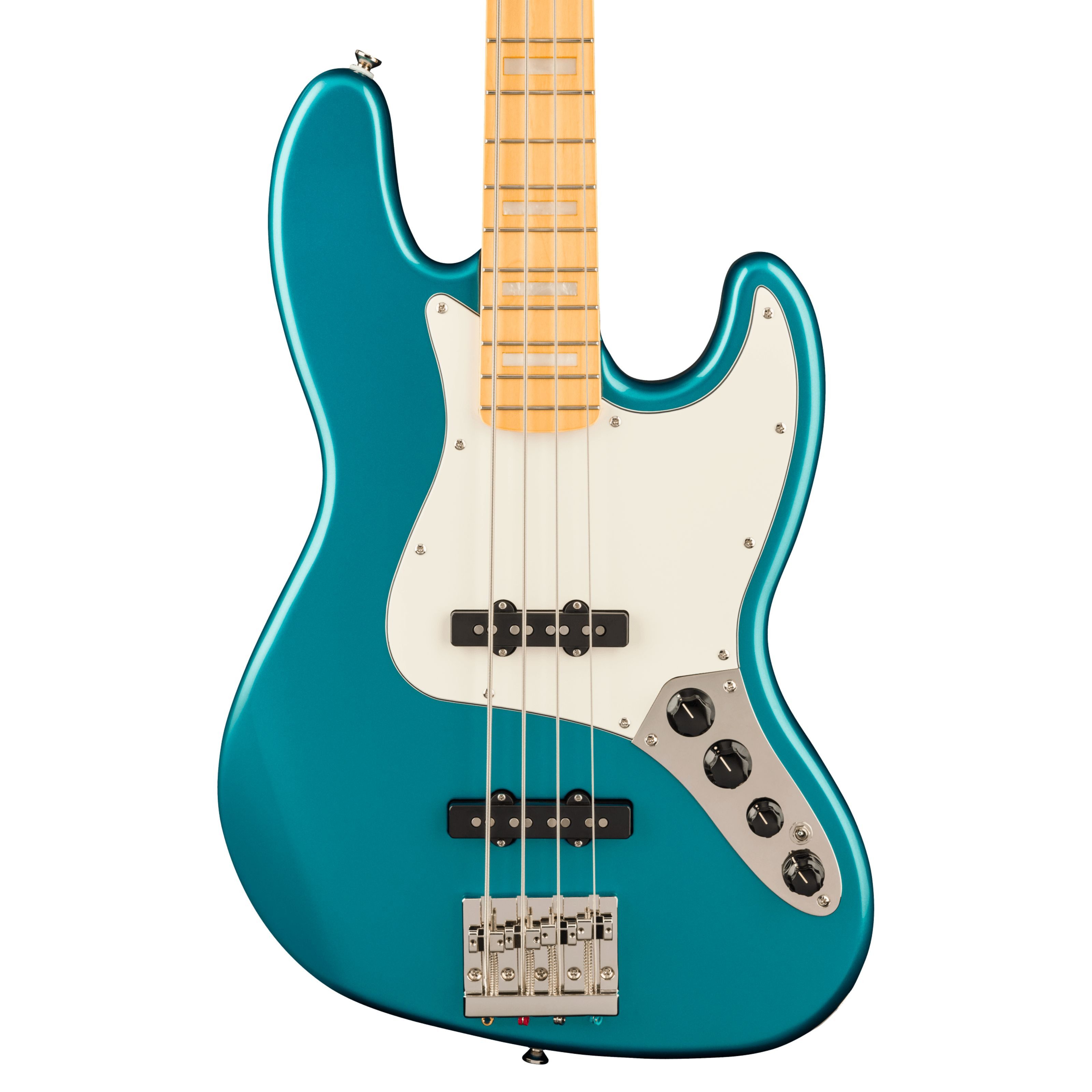 Squier E-Bass, E-Bässe, 5-Saiter E-Bässe, Classic Vibe Active 70s Jazz Bass V MN Ocean Turquoise - E-Bass