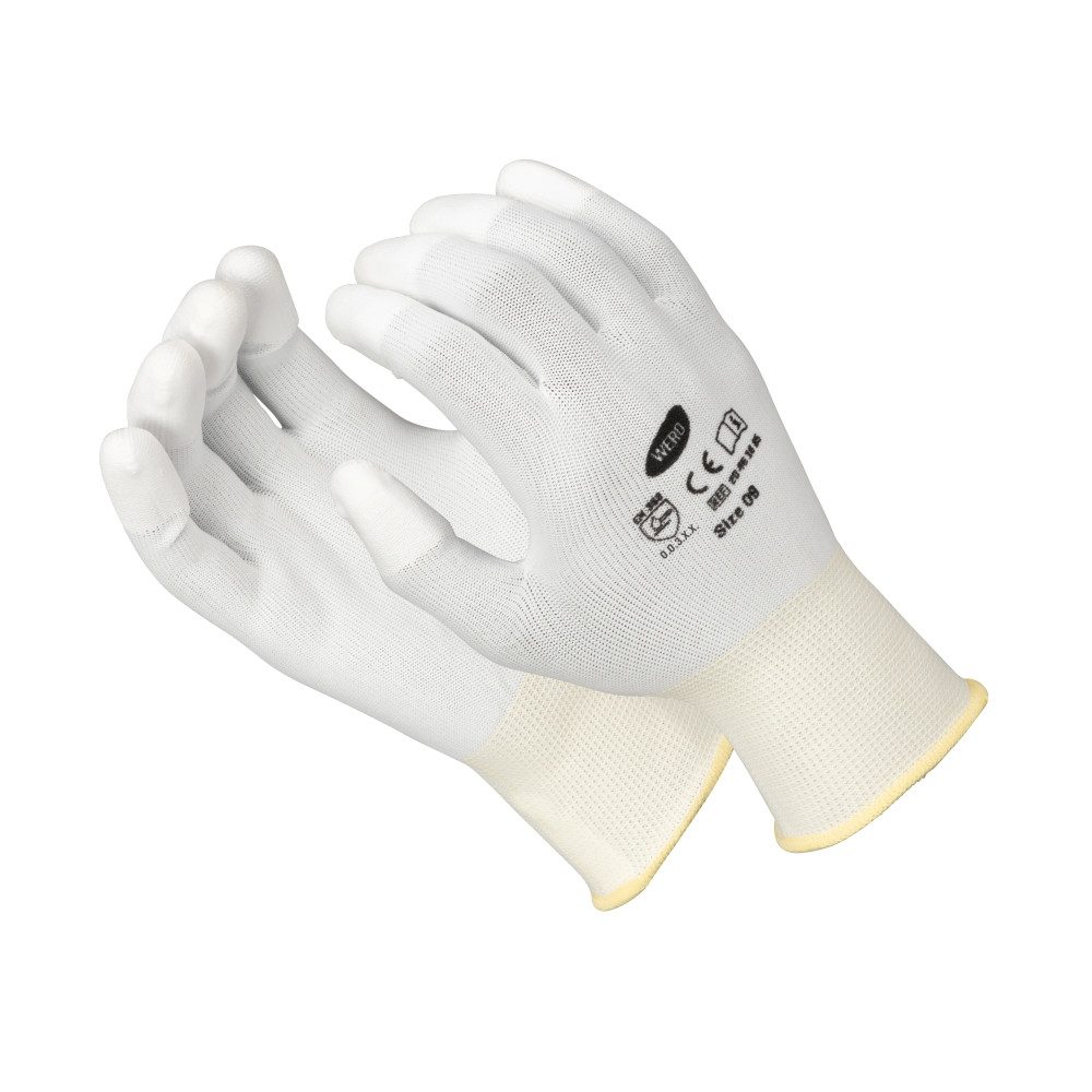 WERO Montage-Handschuhe TipTop Feinstrickhandschuh, 12 Paar (12-St)