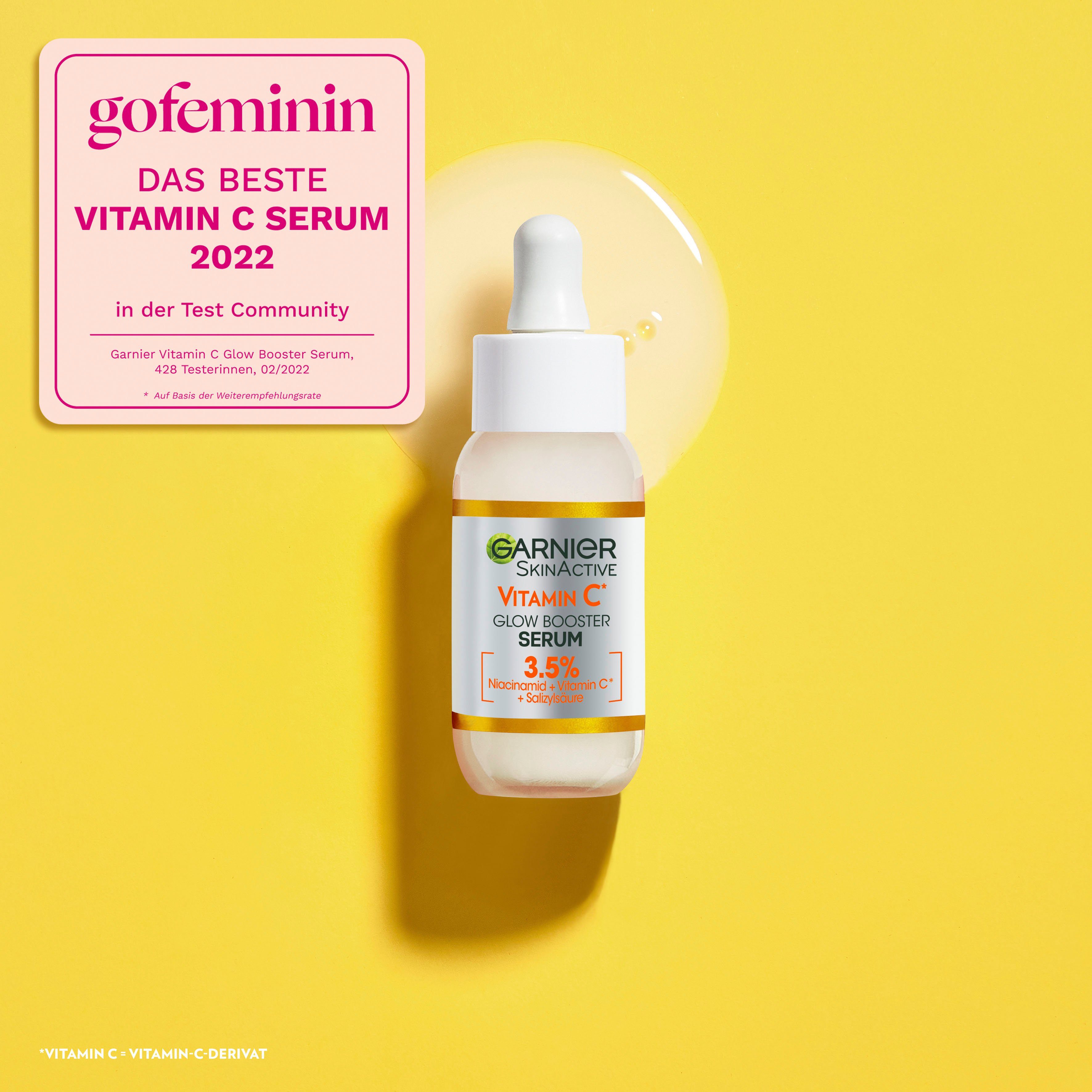 Serum Gesichtsserum Glow GARNIER SkinActive Booster