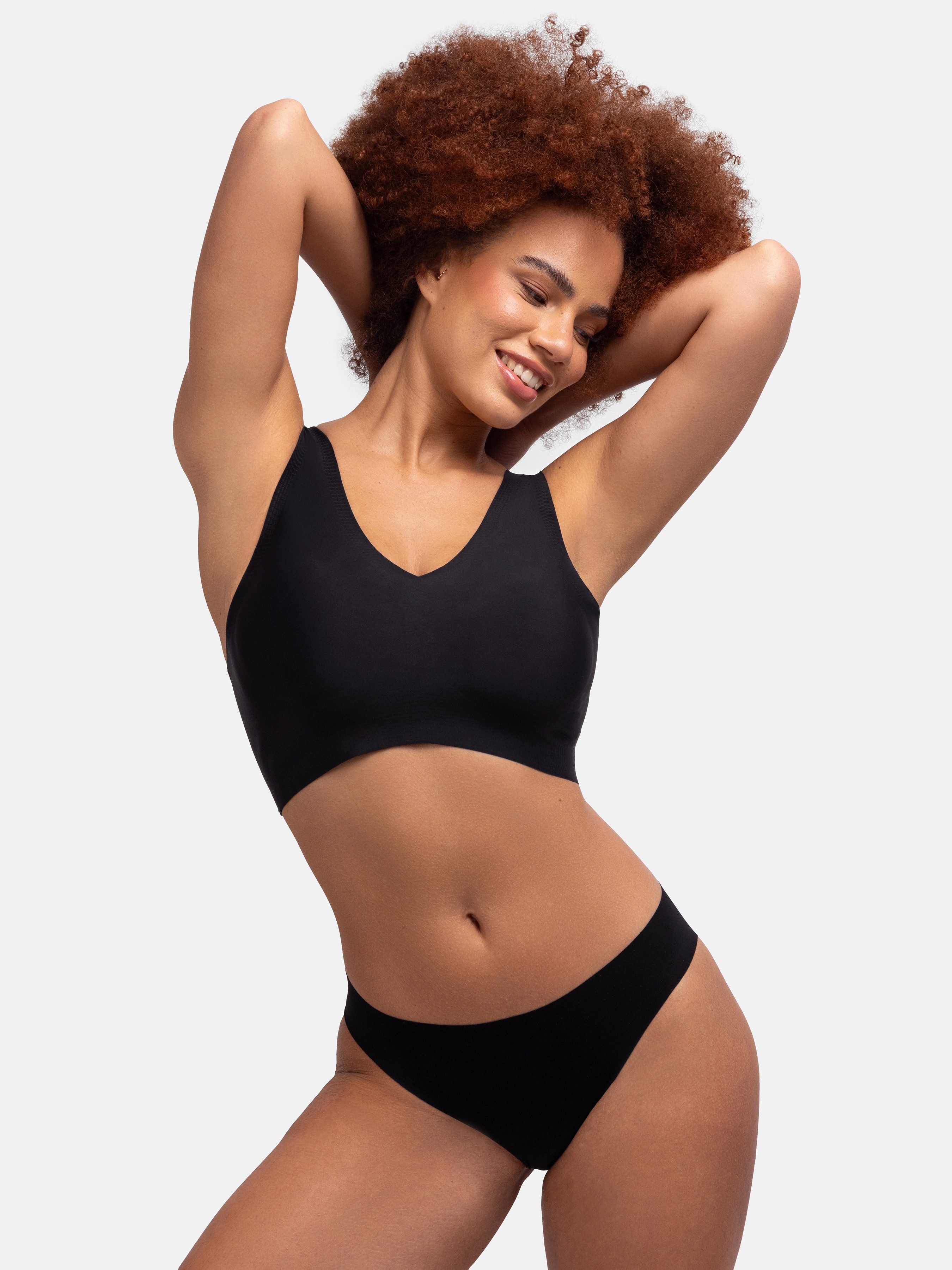 Dorina Bralette mit weicher Oberfläche, ohne Bügel, leicht Formgebung, elastisch